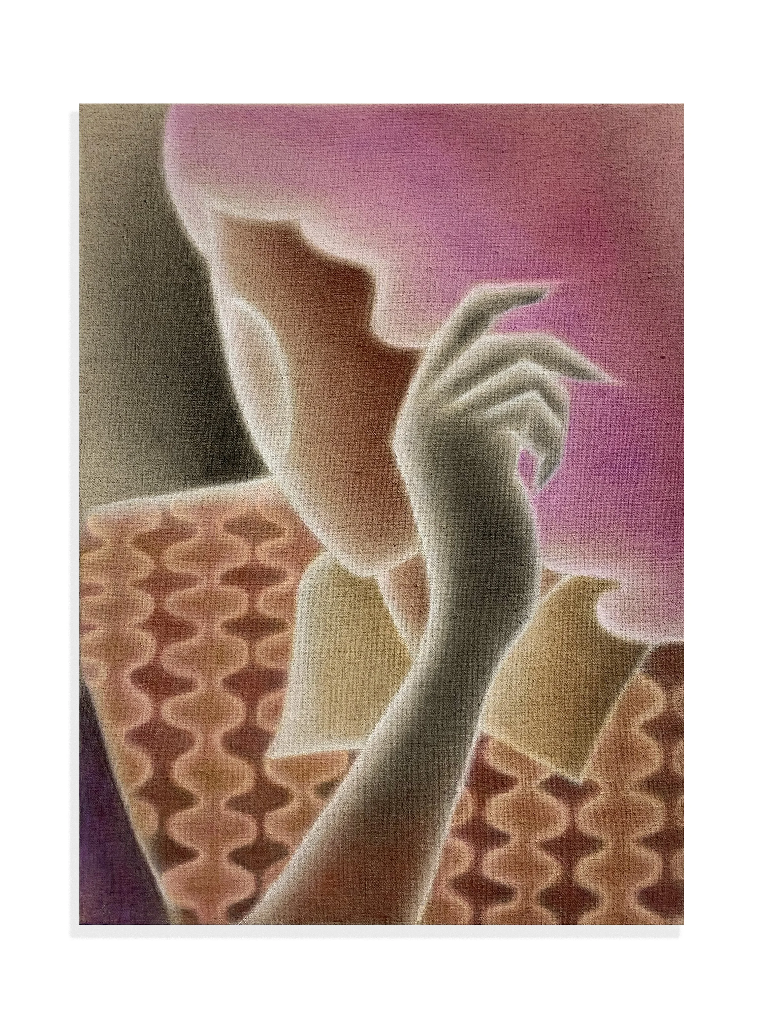 A Good Witch, oil on linen, 2026, 16"x12"