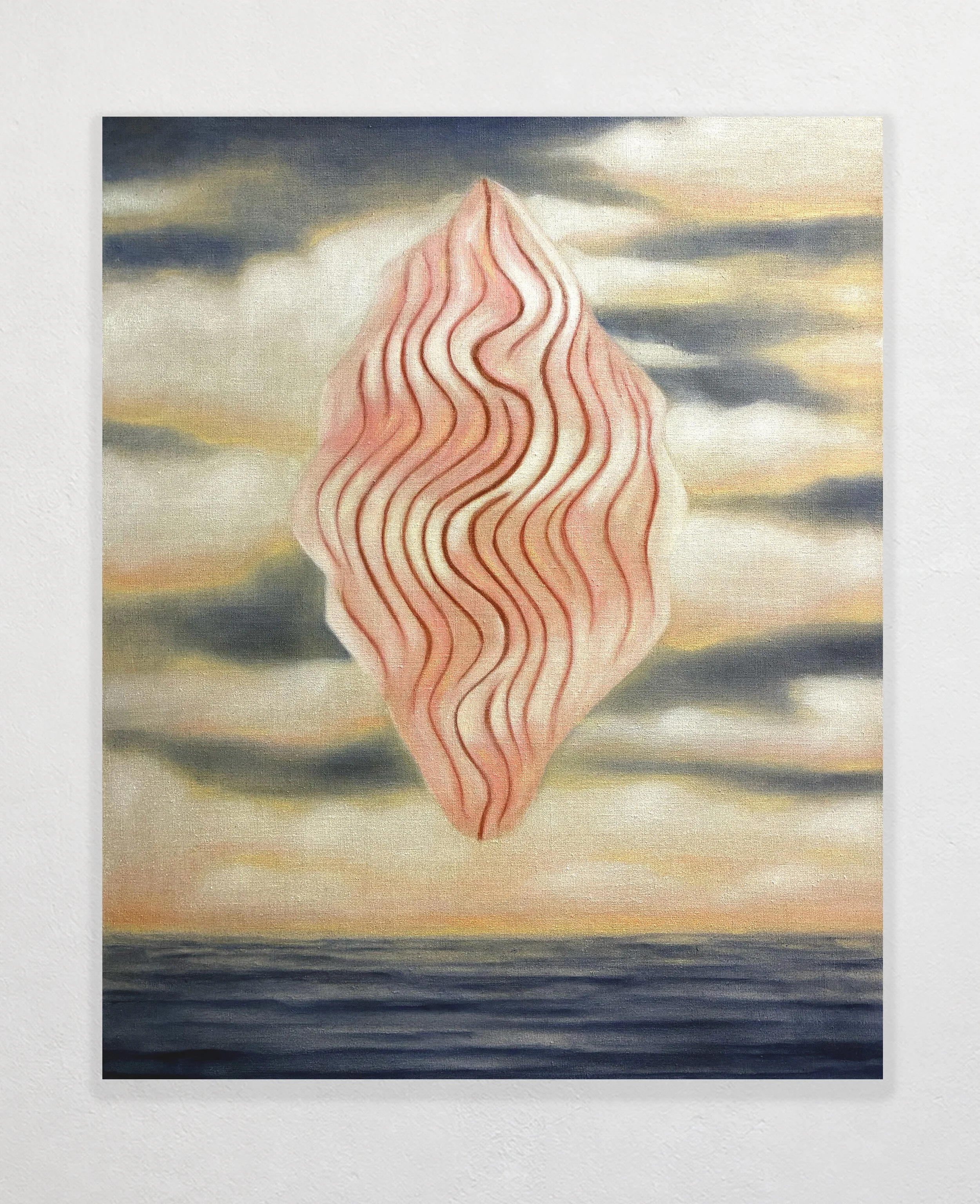 It's Winter, oil on linen, 2026, 30" x 24"