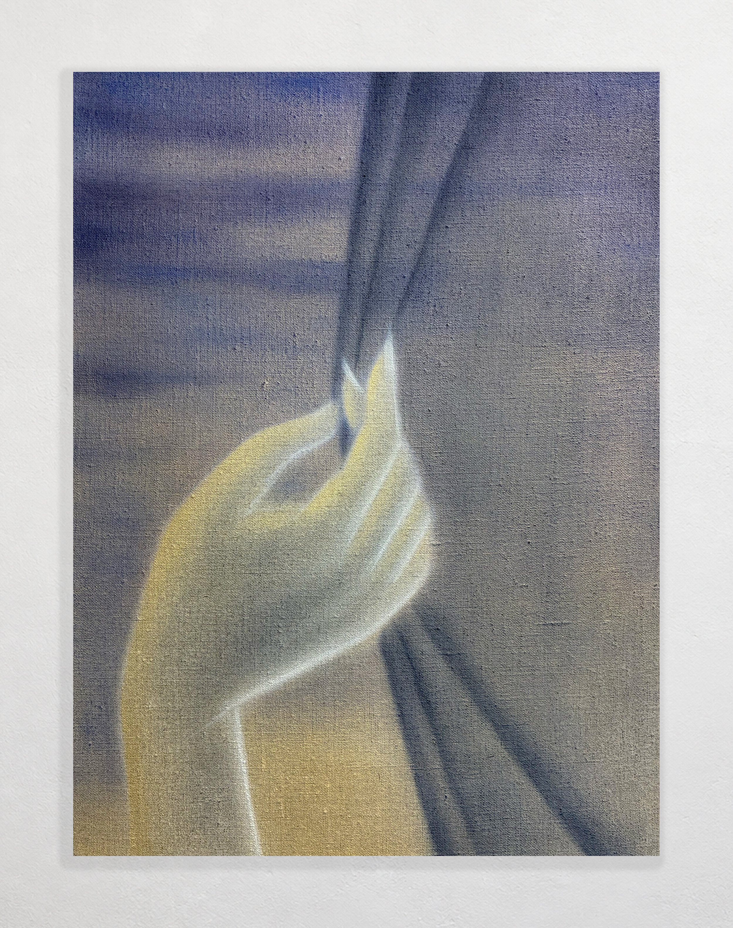 Dusk, oil on linen, 2026, 16"x12"