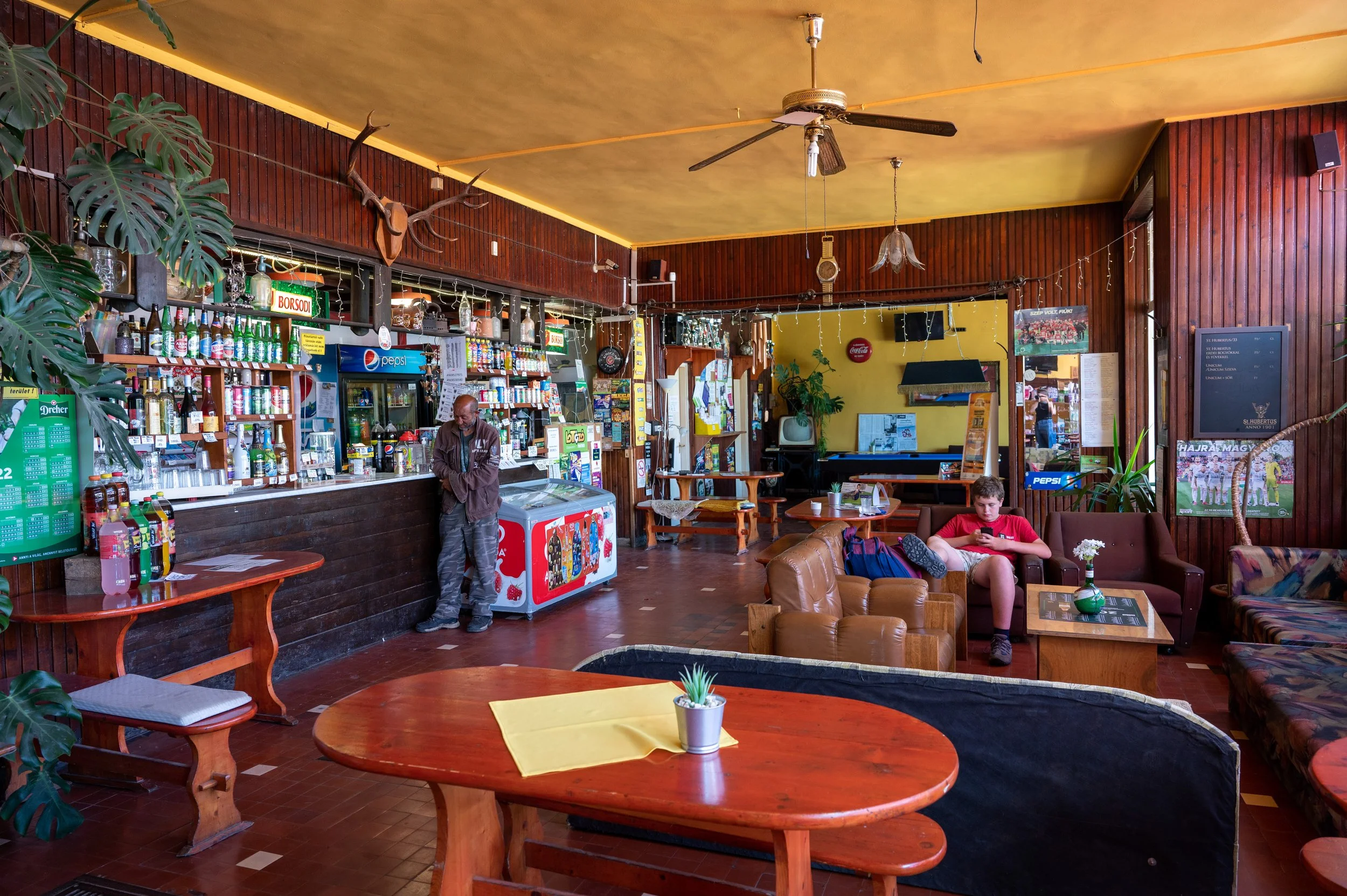  The first Friday of every month is payday. Gábor goes to the local pub for two or three days, mostly alone these days. (2022) 