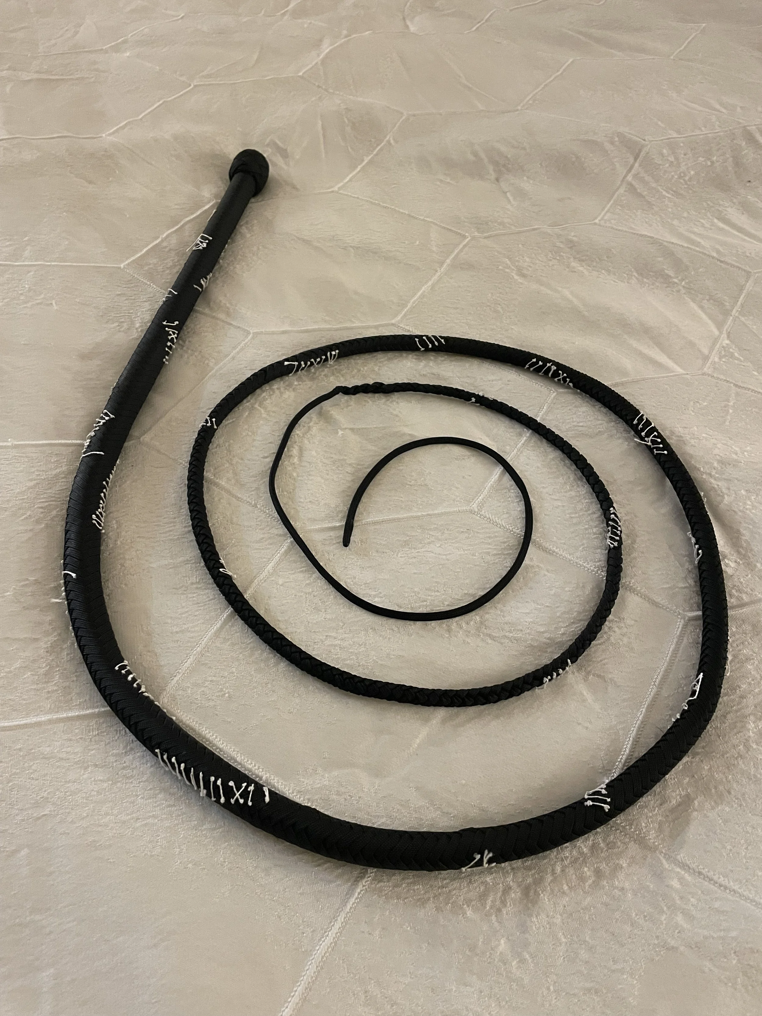 "Selena" 7ft Catwoman themed whip