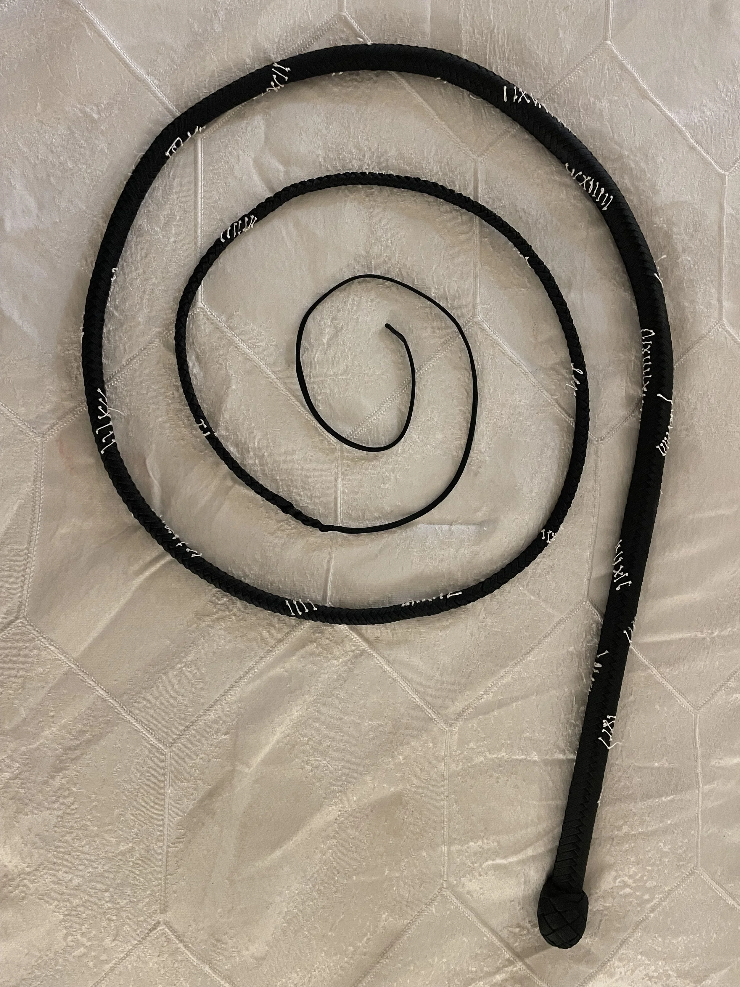 "Selena" 7ft Catwoman themed whip