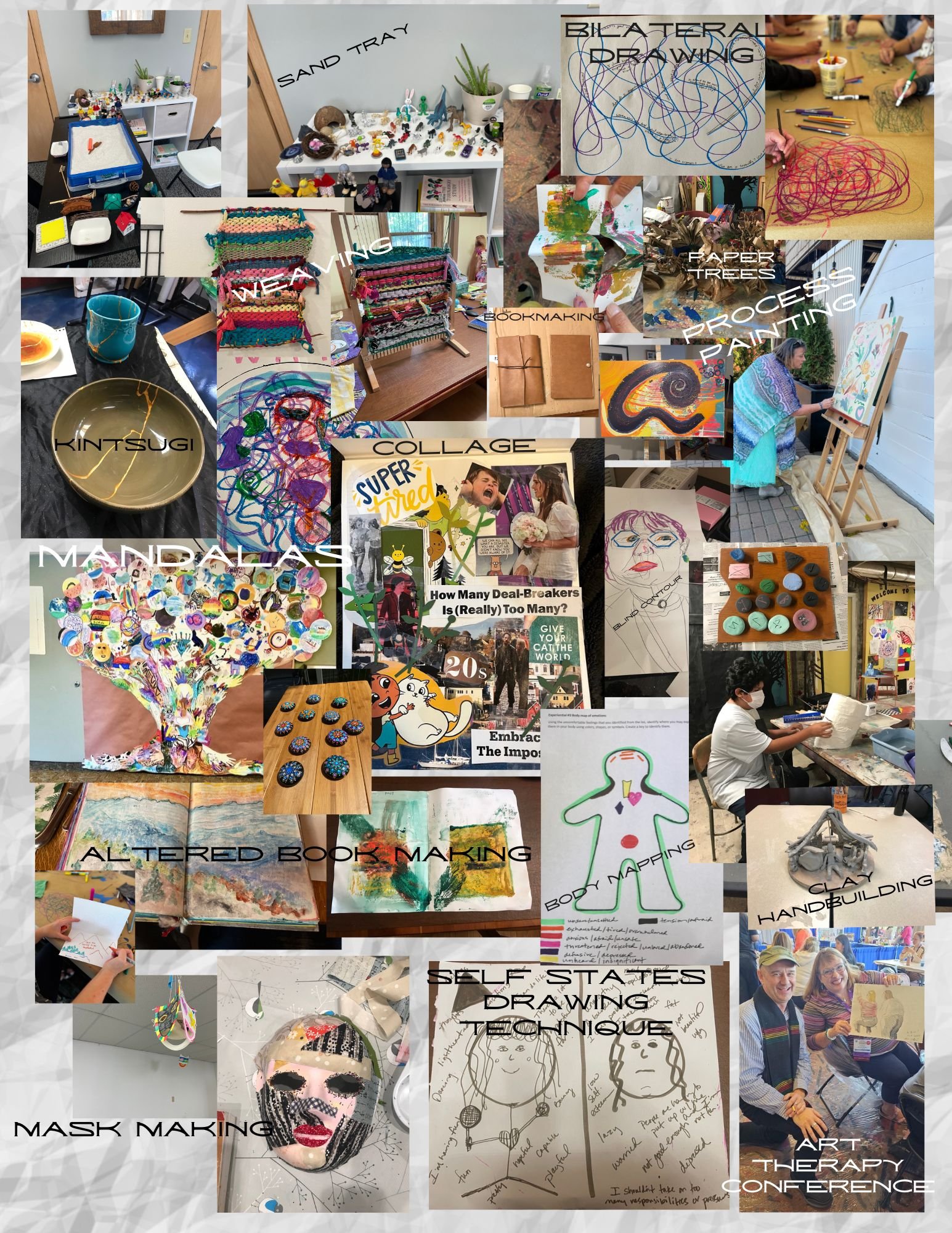 Winter Art Therapy Group for Adults, Loring Park