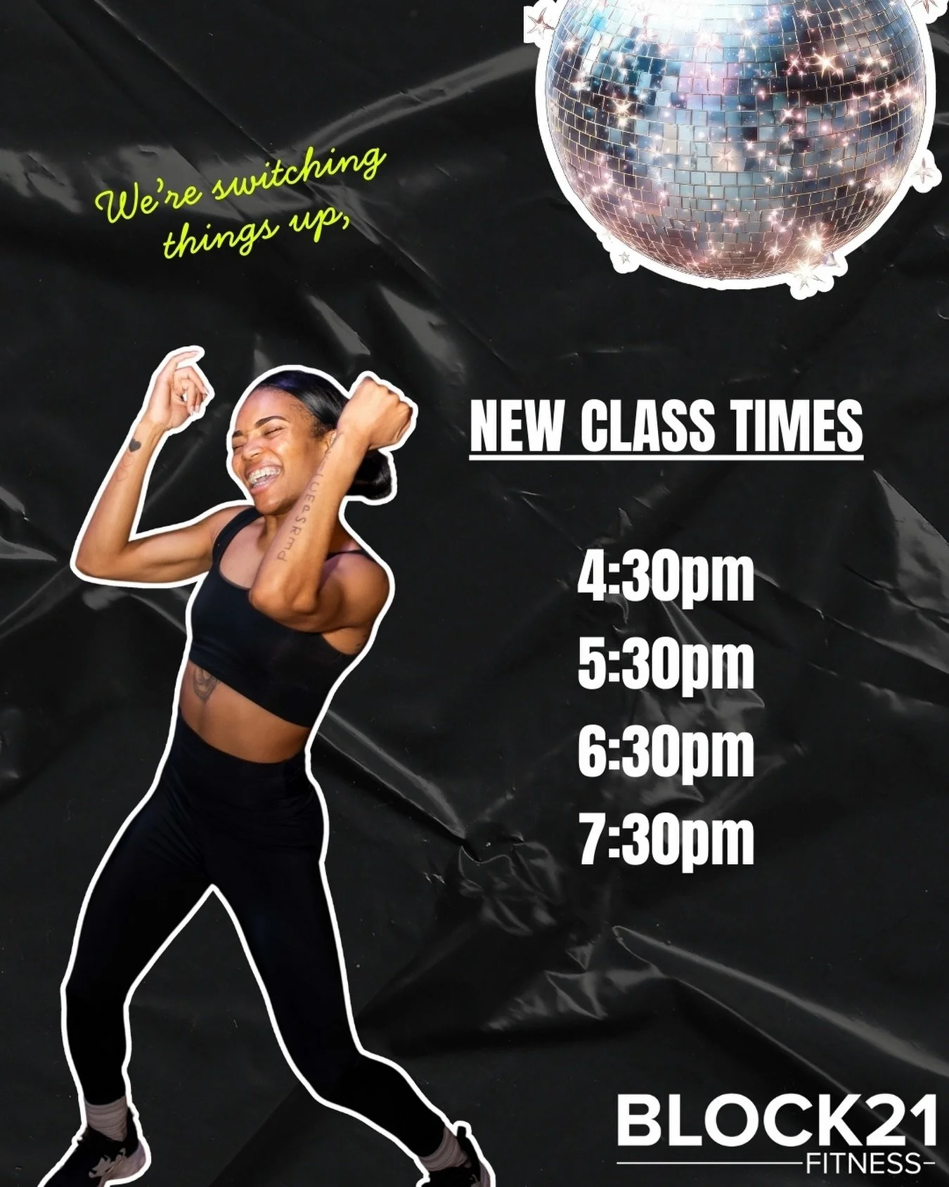 You asked, we listened 💛

A LOT of you told us you wanted more convenient after-work class options. So, starting February 1st, we&rsquo;re shifting our evening schedule slightly to give you more choices during those precious post-work hours, meaning
