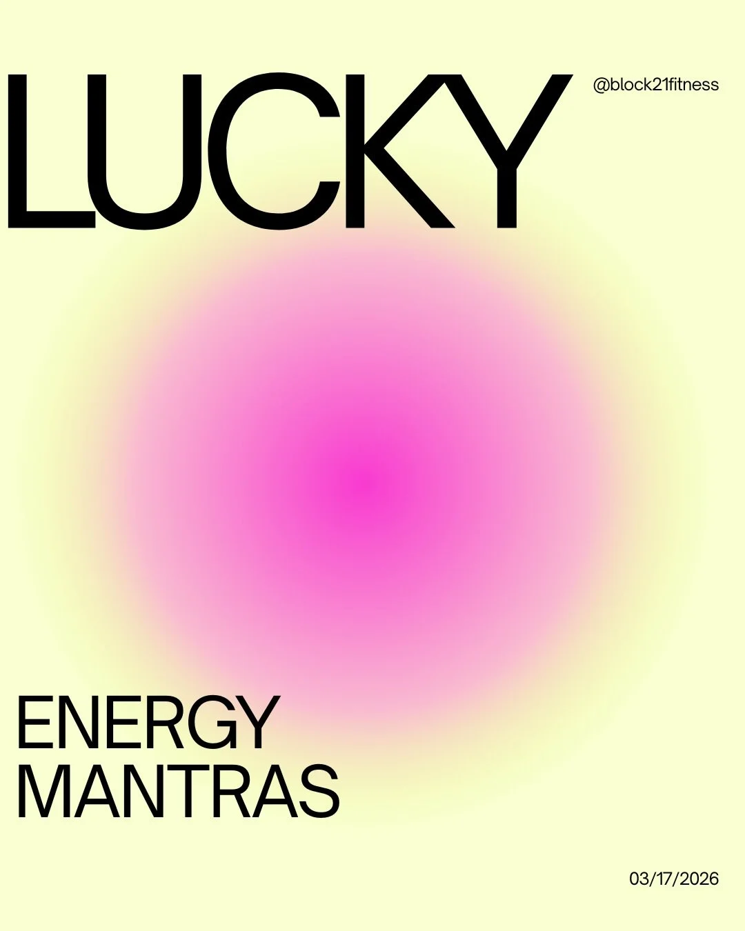 Lucky energy only ✨🍀 
Which one resonates with you today?
&bull;
#lucky #mantras #denverdance #denverfit #denversbest