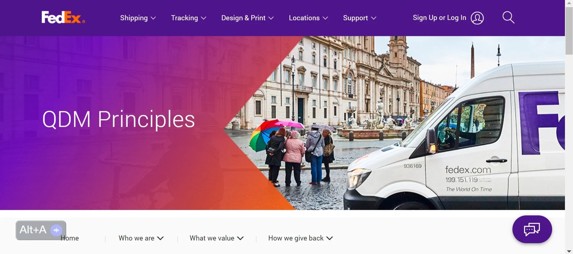 Fedex Qdm Graphics Content Creation Portfolio — Colfax Wordsmiths