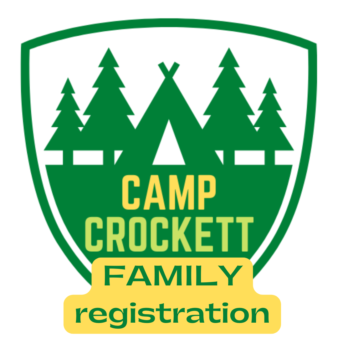 FAMILY registration- Camp Crockett 2026