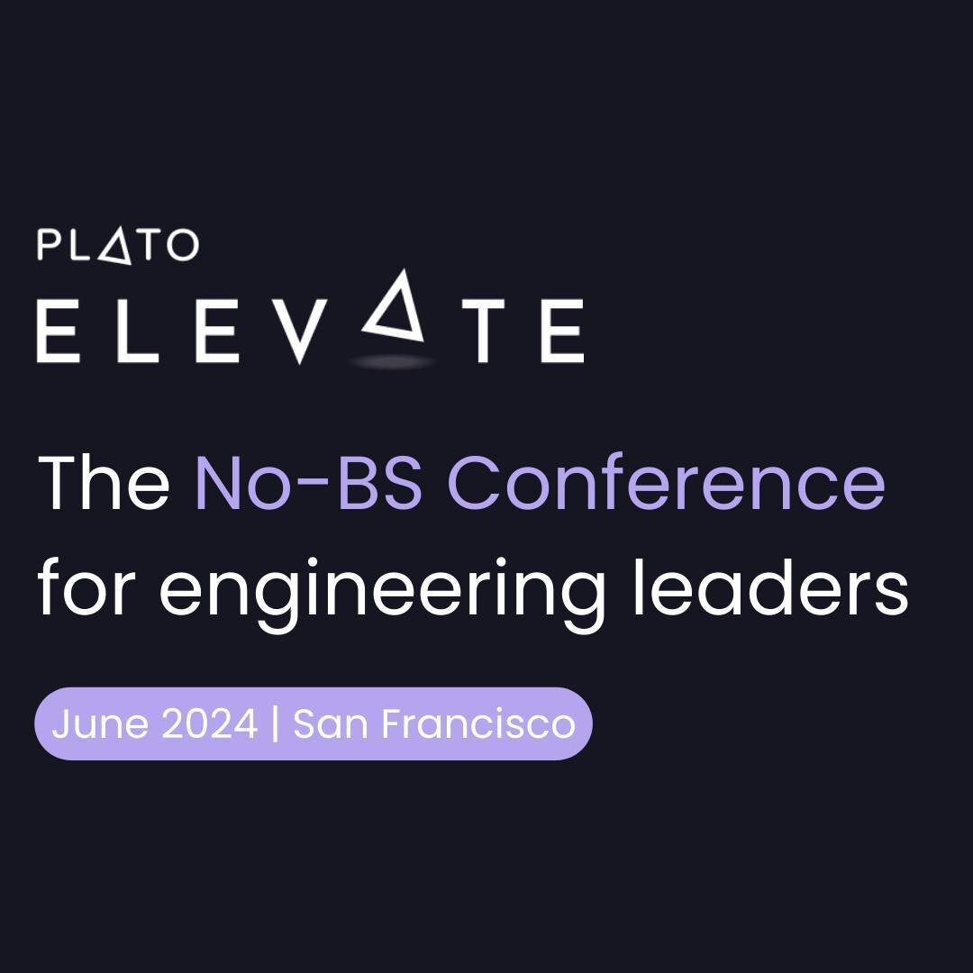 We're partnering with Plato to bring Elevate back to San Francisco in 2024! Join other engineering leaders this June at @convene in San Francisco for this No-BS conference! We are so excited to be working with them again! 💜 

#EngineeringLeadership 
