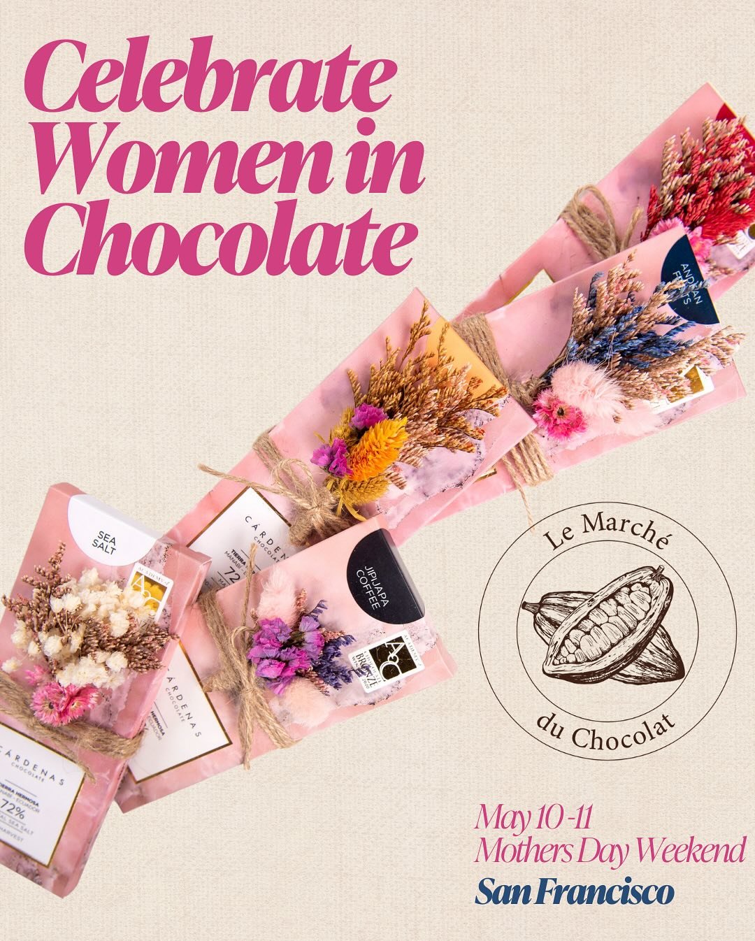 It&rsquo;s Women&rsquo;s History Month and we&rsquo;re honoring some of the incredible women chocolatiers crafting small batch chocolate! 

Susana C&aacute;rdenas preserves Ecuadorian heritage in every chocolate bar, and Victoria Bracha creates visua