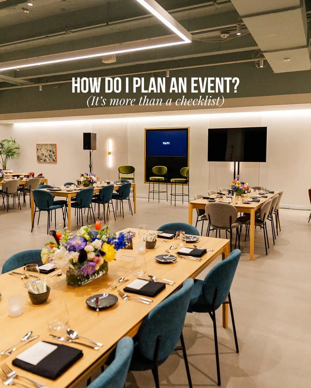 Planning an event isn&rsquo;t about checking boxes; it&rsquo;s about understanding how every decision impacts the next.

From objectives and audience to budget, venue, and experience design, event planning is a waterfall. One early choice creates mom