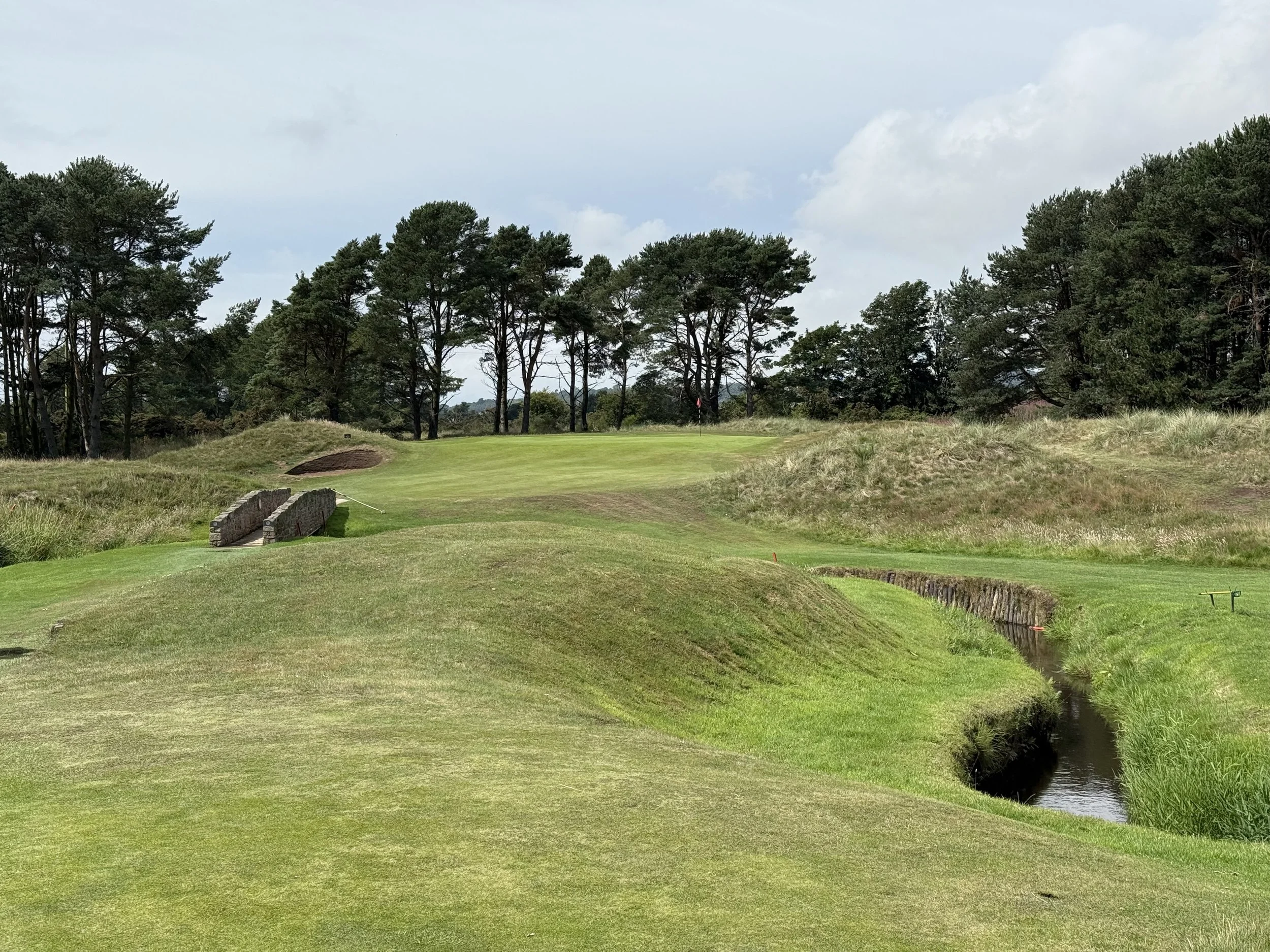 The Hogan hole, the 6th hole at Panmure Golf Club.