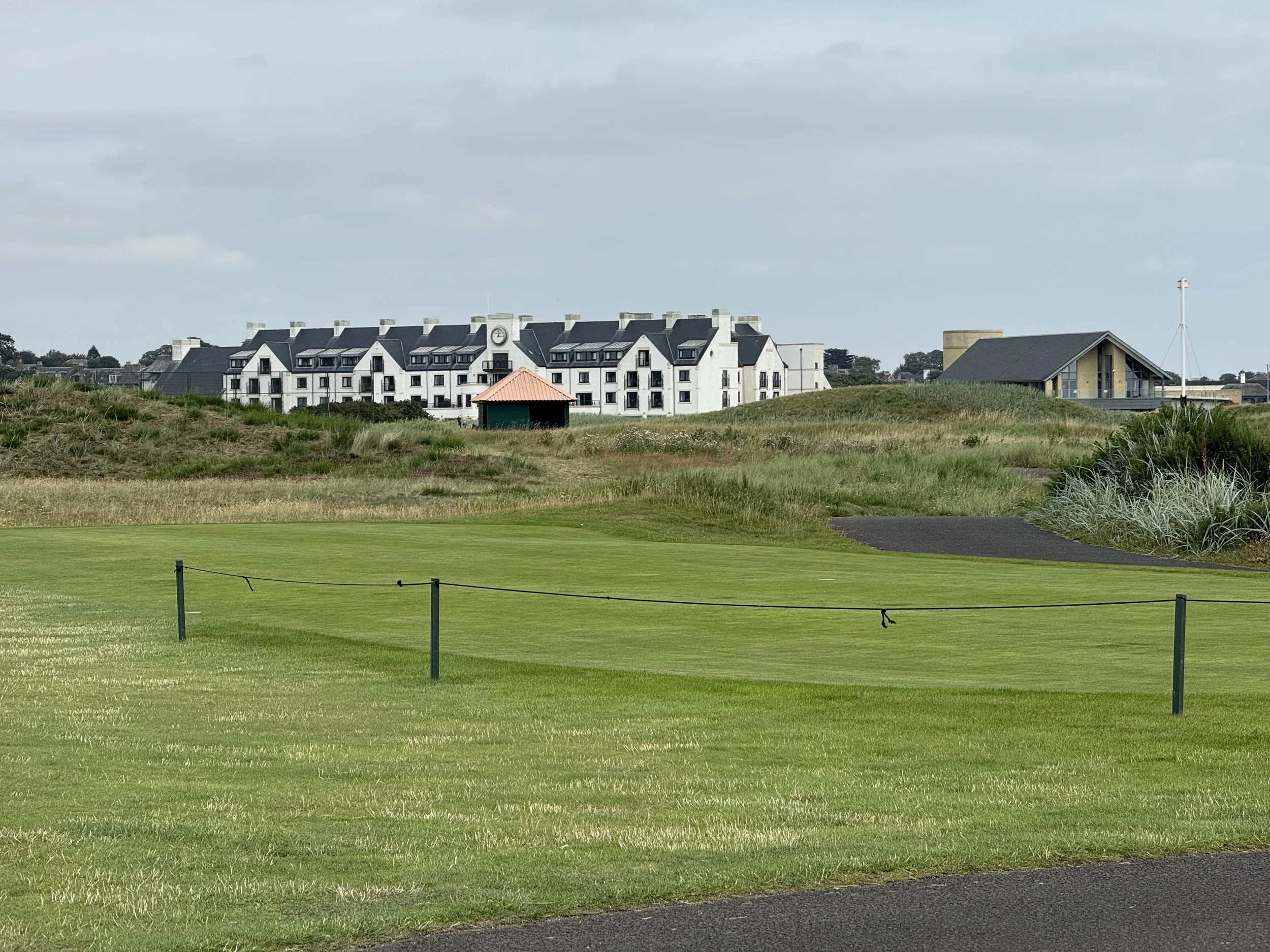 Carnoustie Gold Hotel from the Burnside course