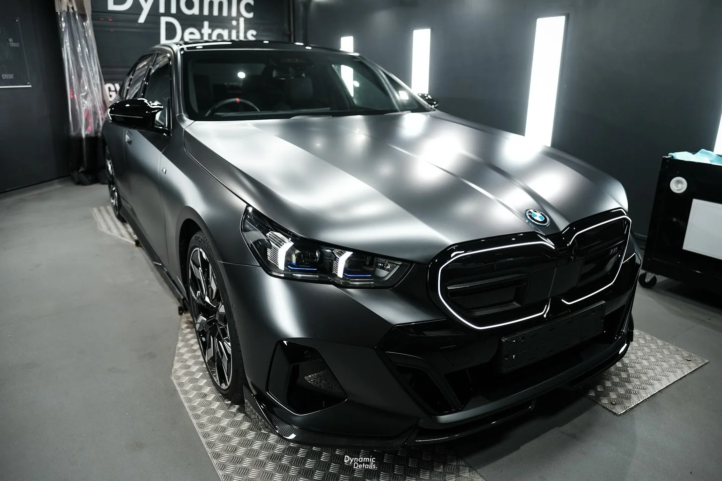 BMW i5 M60 now full protected in @gyeon_official Matte PPF!