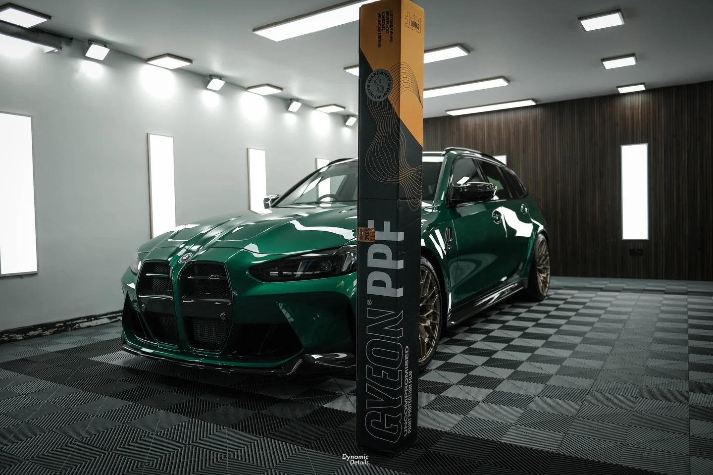 This stunning BMW M3 Touring came in for full front end PPF &amp; coatings throughout.