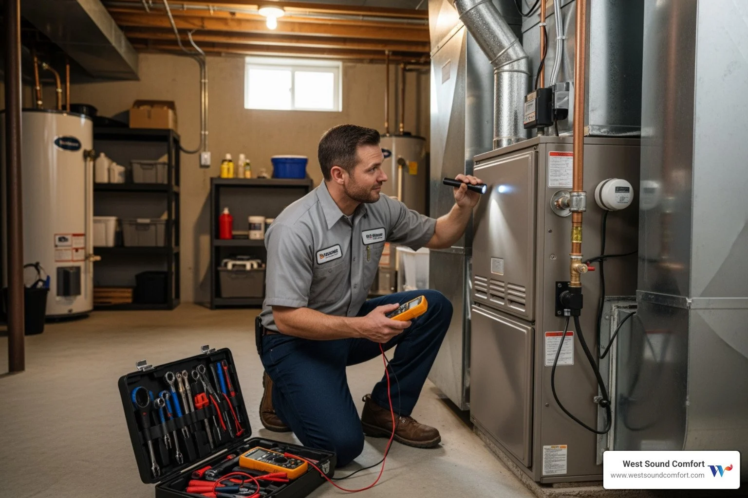 Furnace Fails? Certified Technicians in Kingston, WA Have Your Back