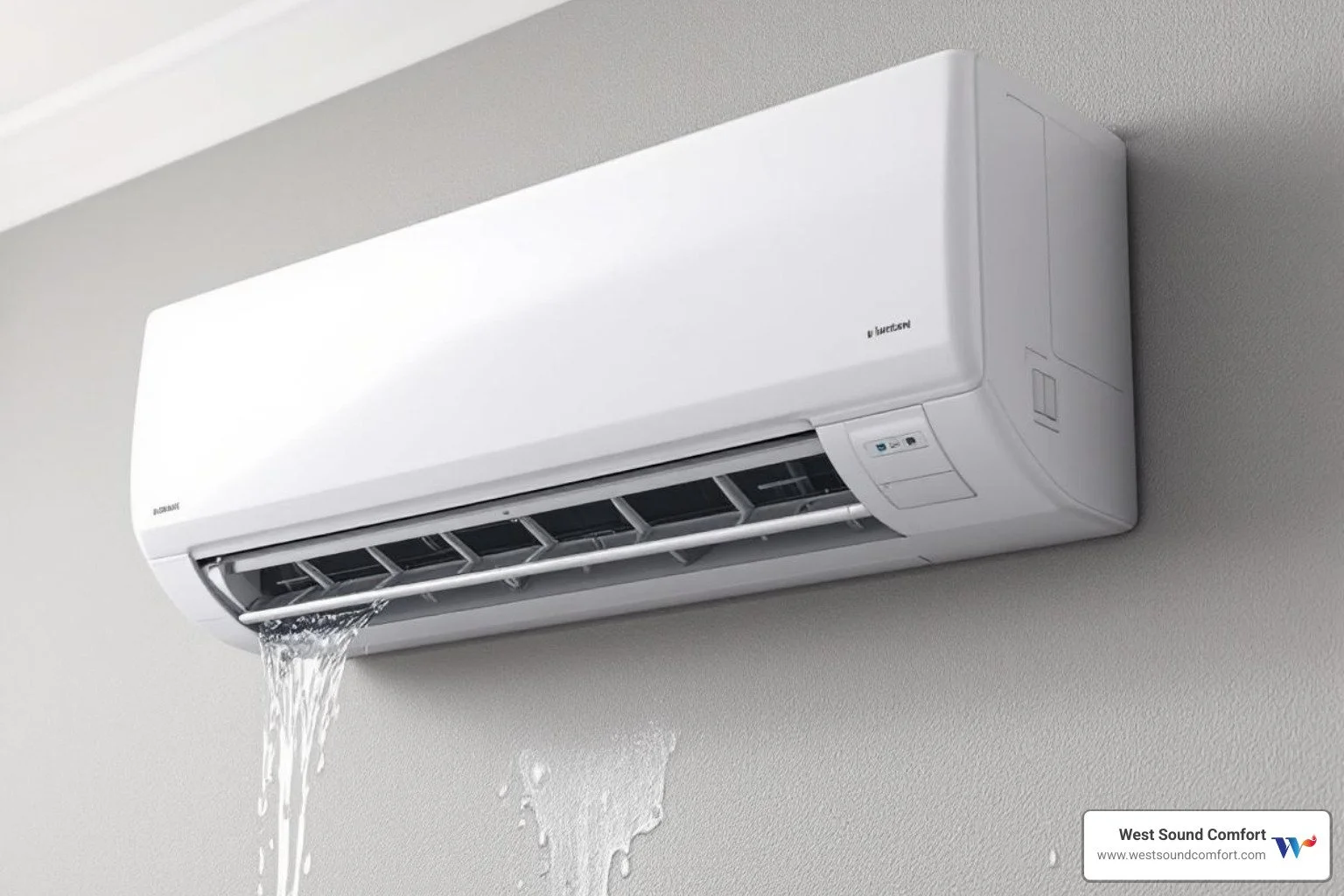 Stop the Drip! A Guide to Fixing Leaking Ductless Mini-Splits in Silverdale and Nearby Areas
