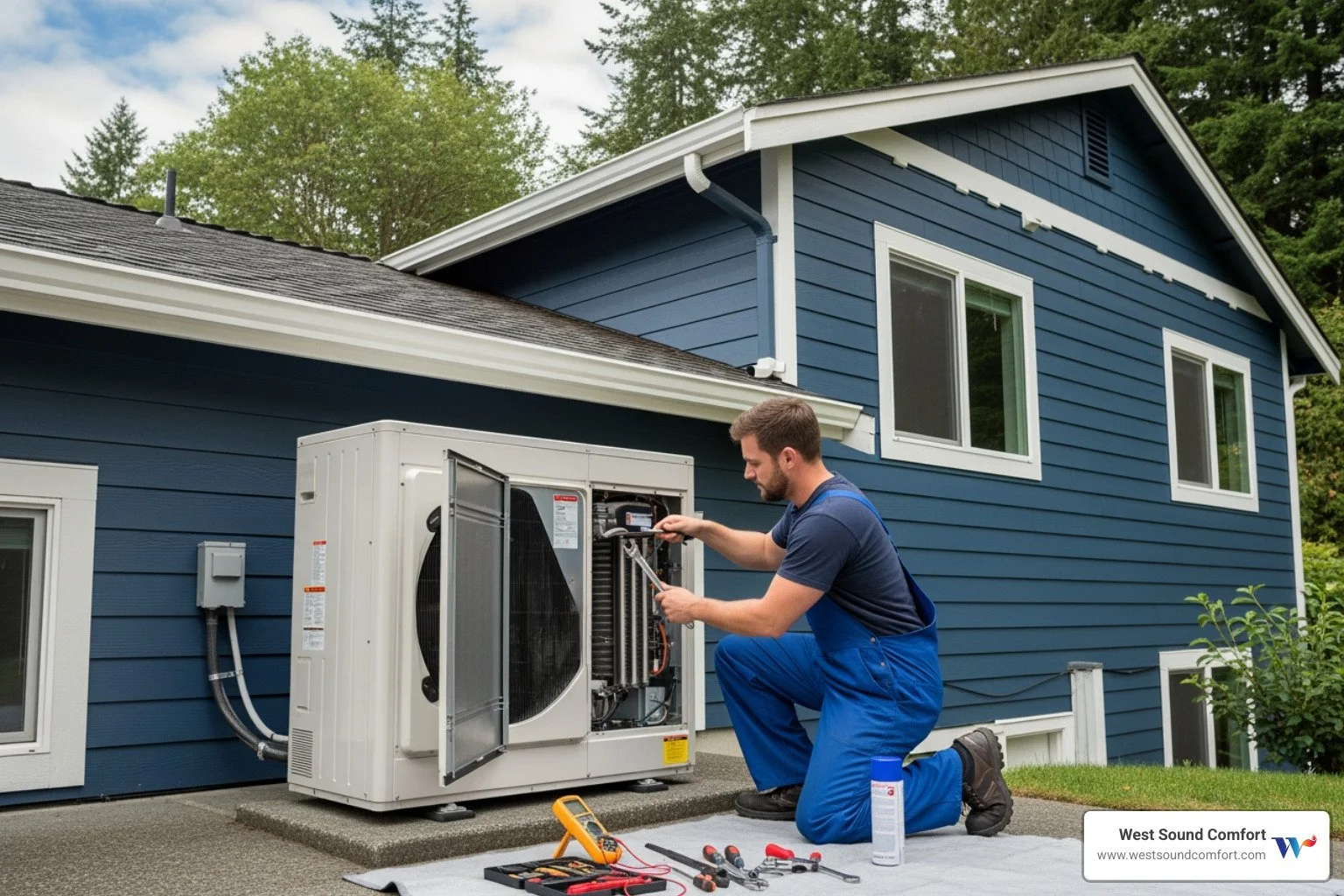 Keeping Your Castle Cozy Residential Heat Pump Maintenance for Bremerton Homes