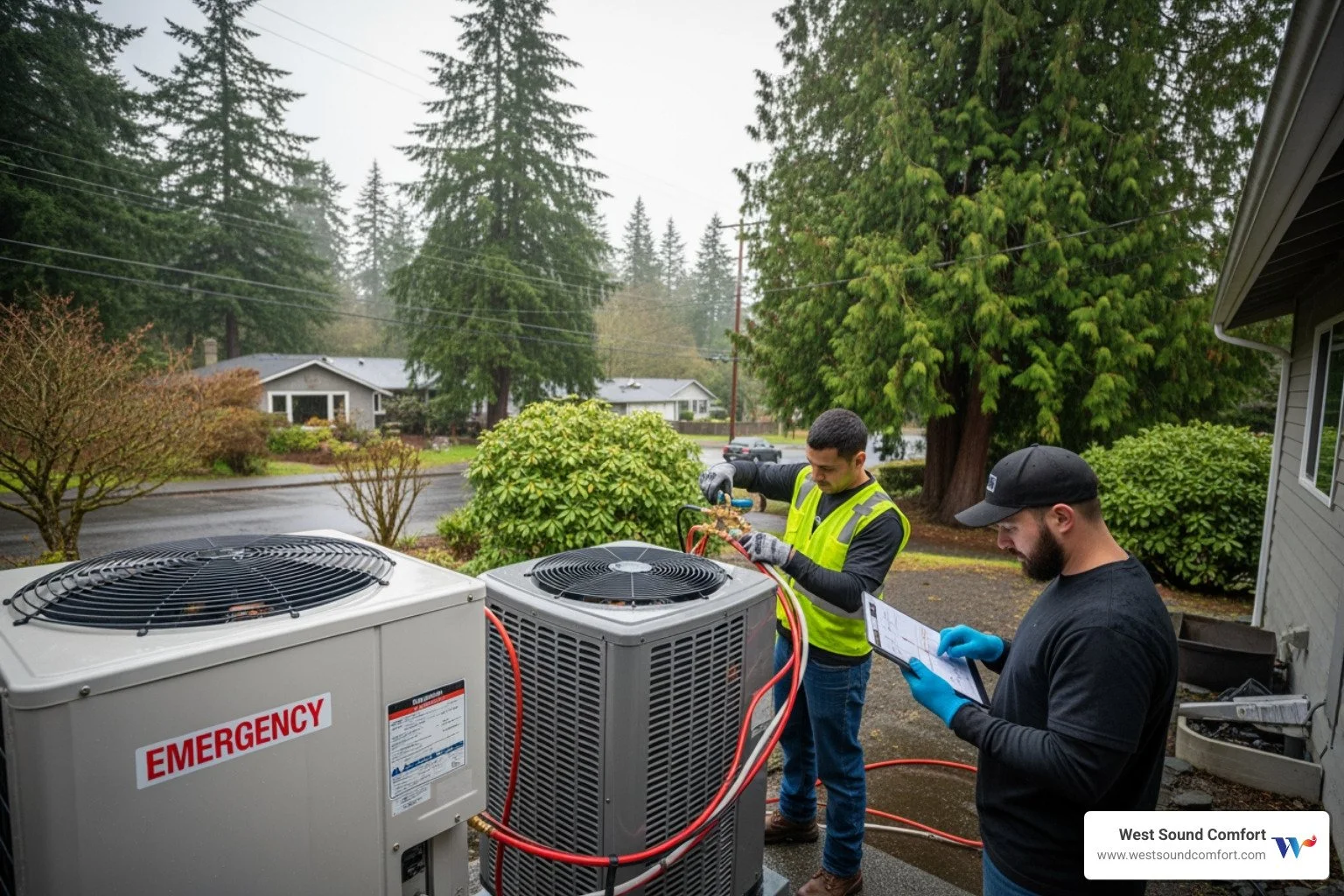When Your Heat Pump Quits: Urgent Installation in Poulsbo, WA