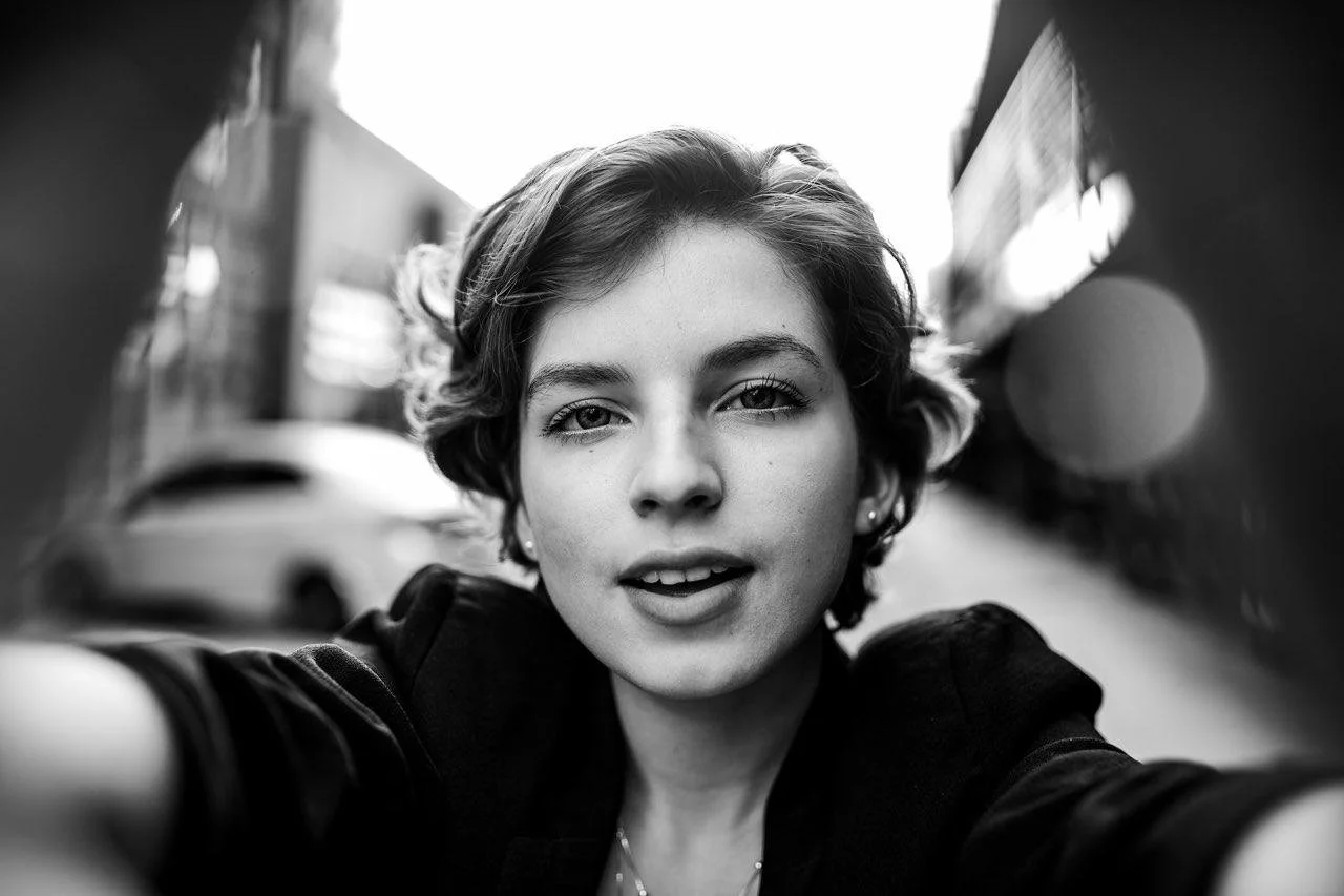 Young woman singer-songwriter who is a client of ArtistServices Therapy