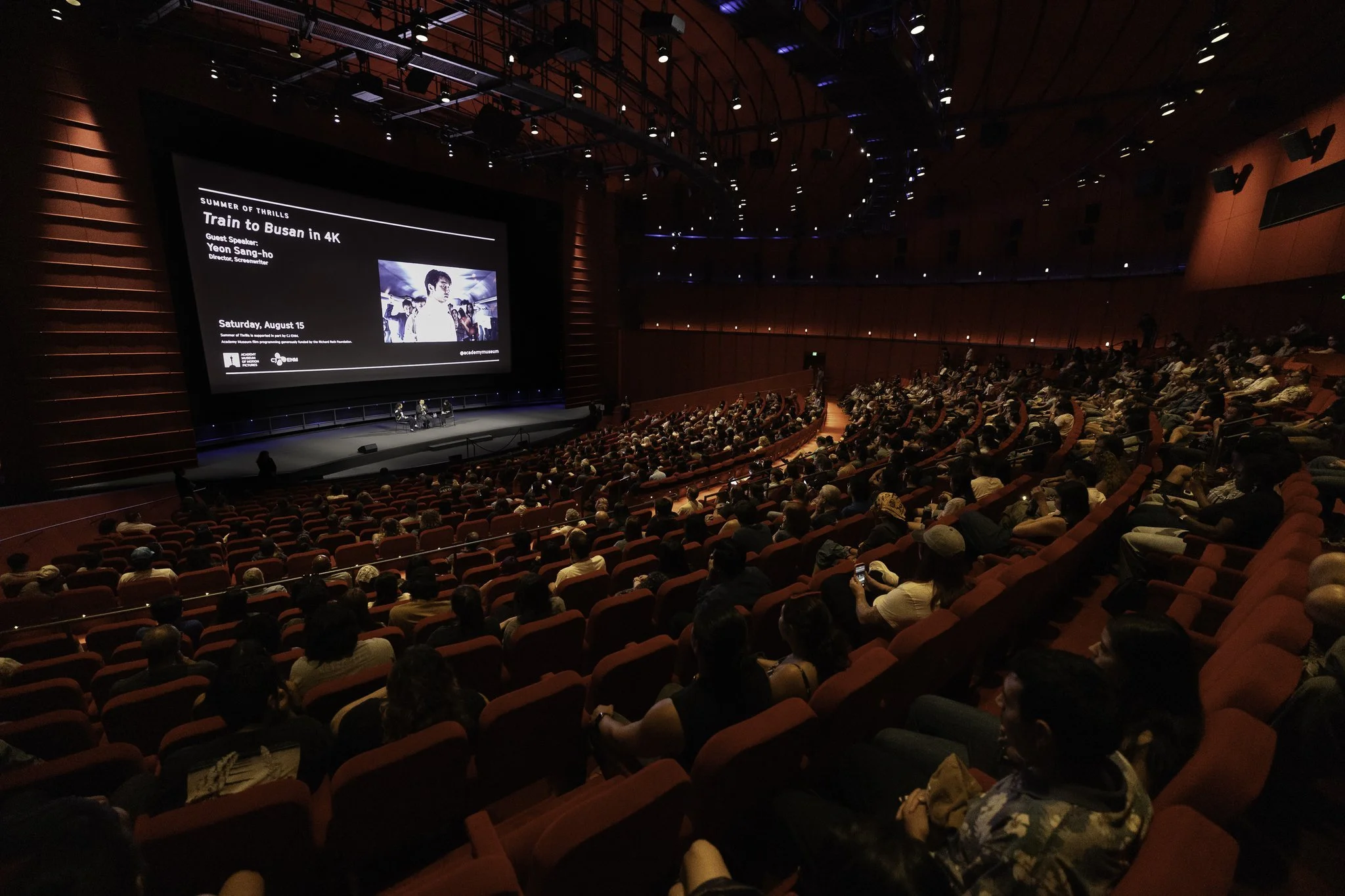 Academy Museum of Motion Pictures:  

w/ Yeon Sangho
