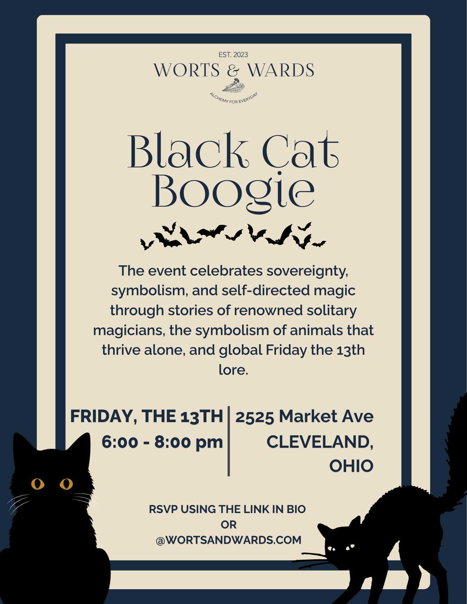Black Cat Boogie with Ana Transylvana at Worts &amp; Wards 