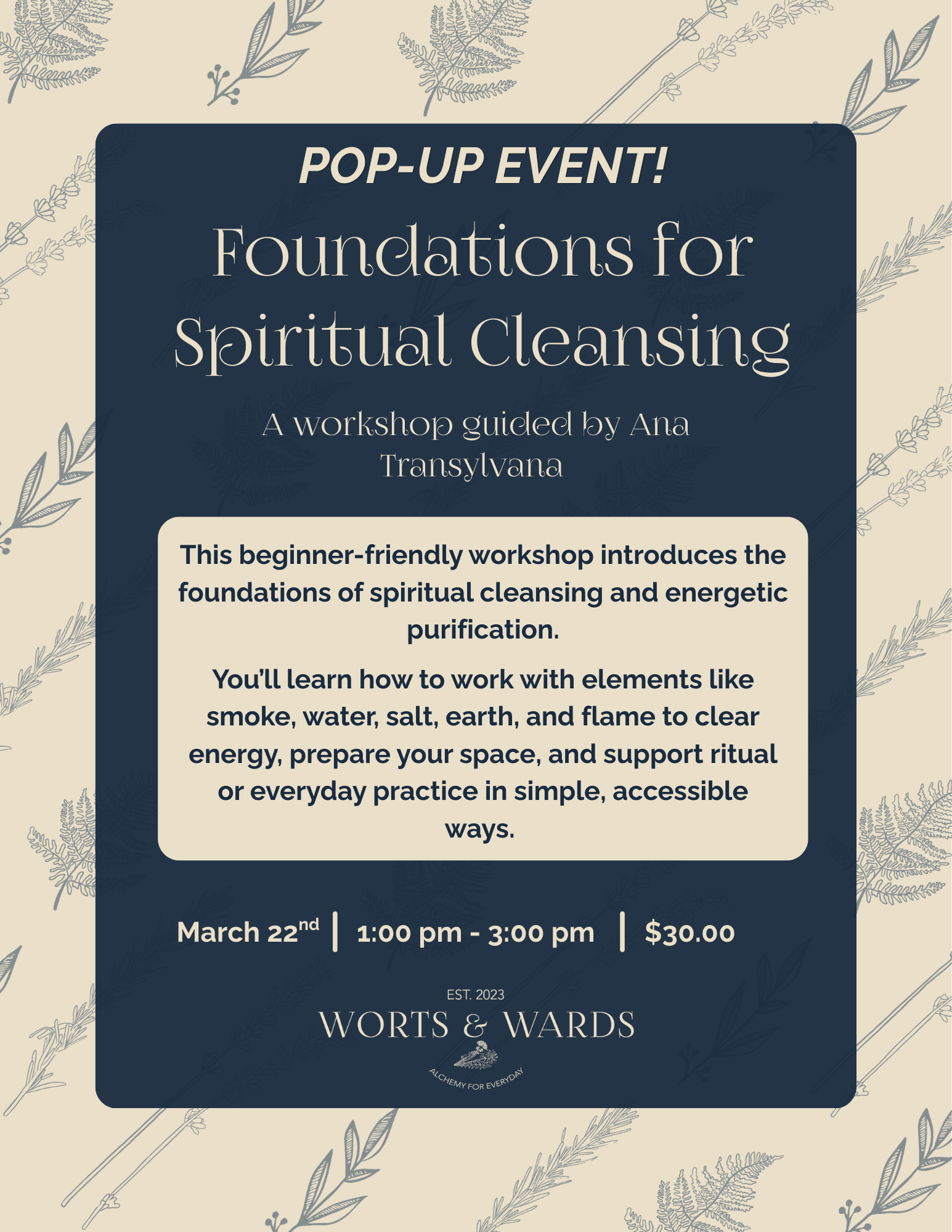 Foundations for Spiritual Cleansing with Ana Transylvana