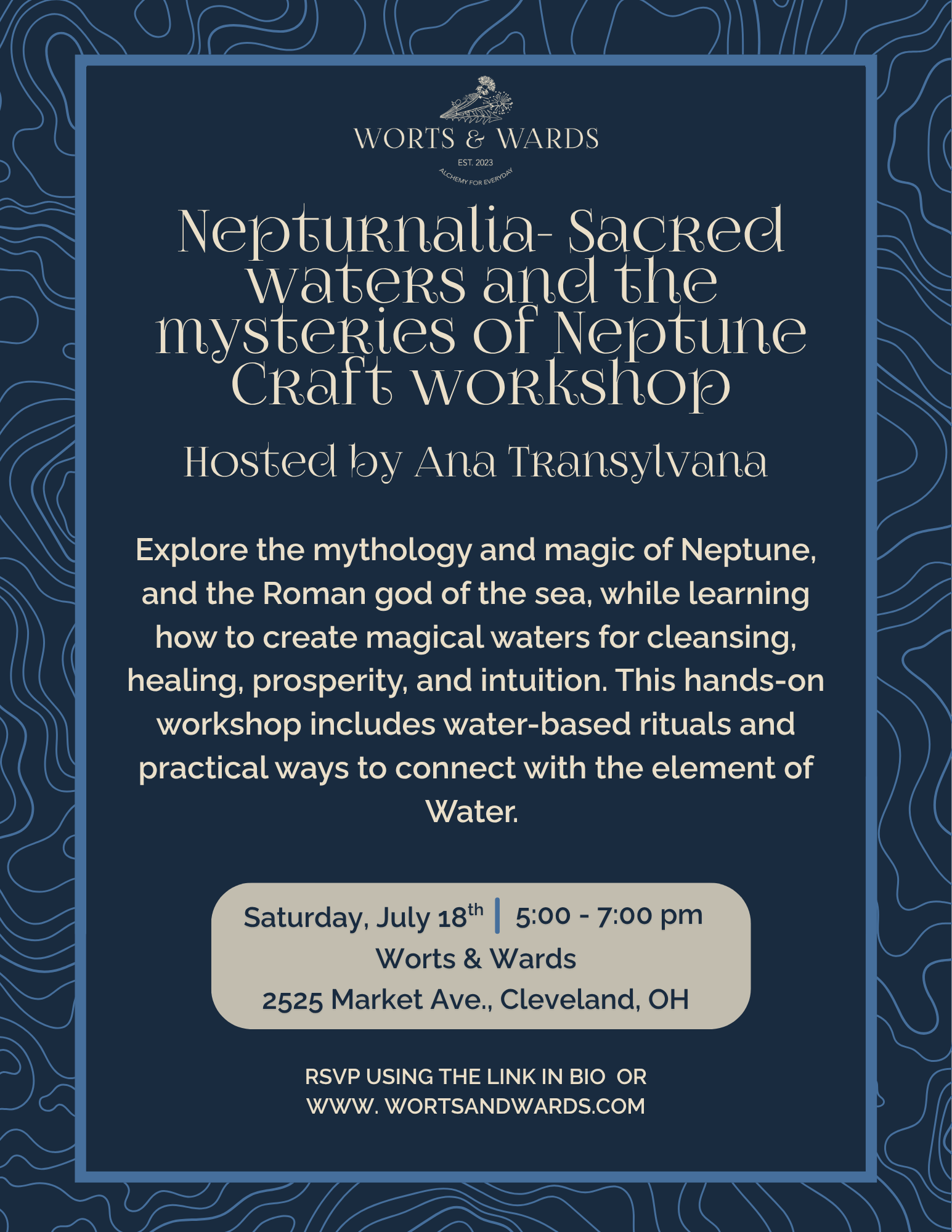 Nepturnalia- Sacred waters and the mysteries of Neptune with Ana Transylvana 