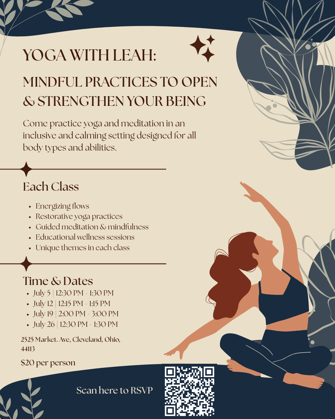 Yoga with Leah: Mindful Practices to Open &amp; Strengthen Your Being 