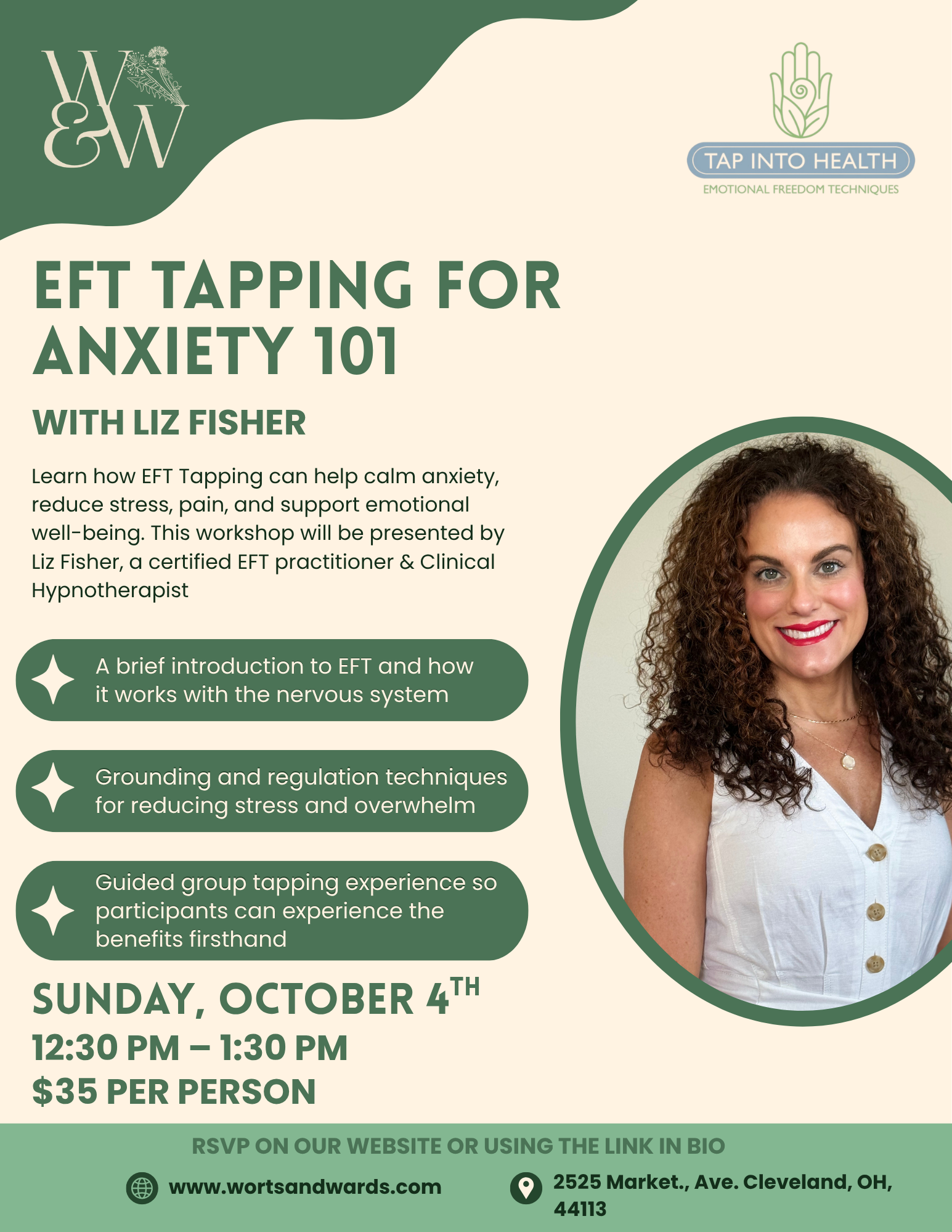 EFT Tapping for Anxiety 101 with Liz Fisher 