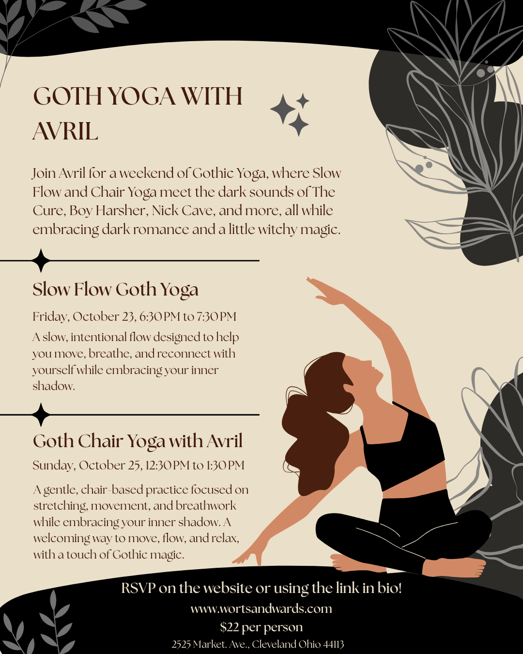 Slow Flow Goth Yoga with Avril