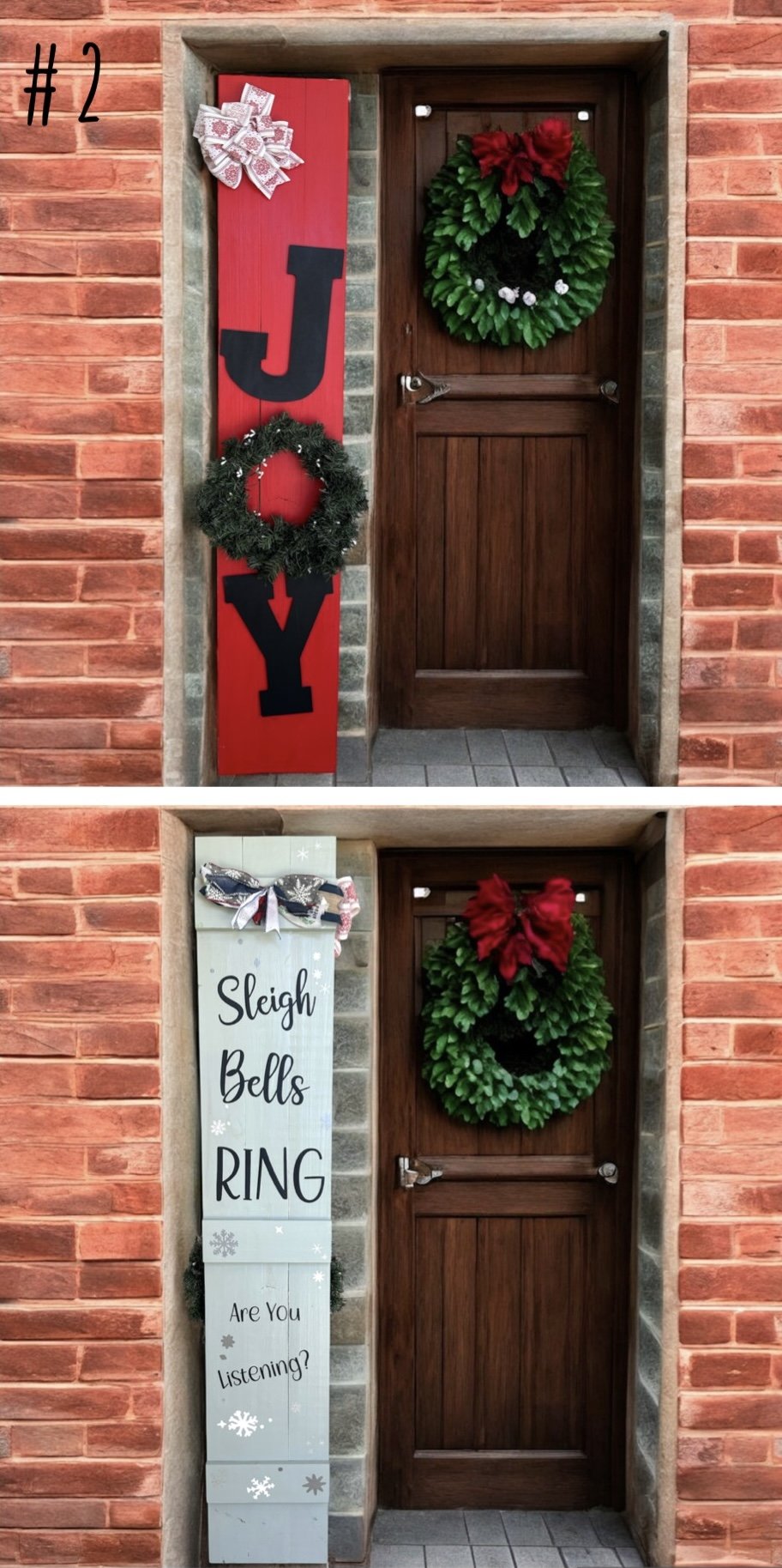 5 Ft double sided porch signs