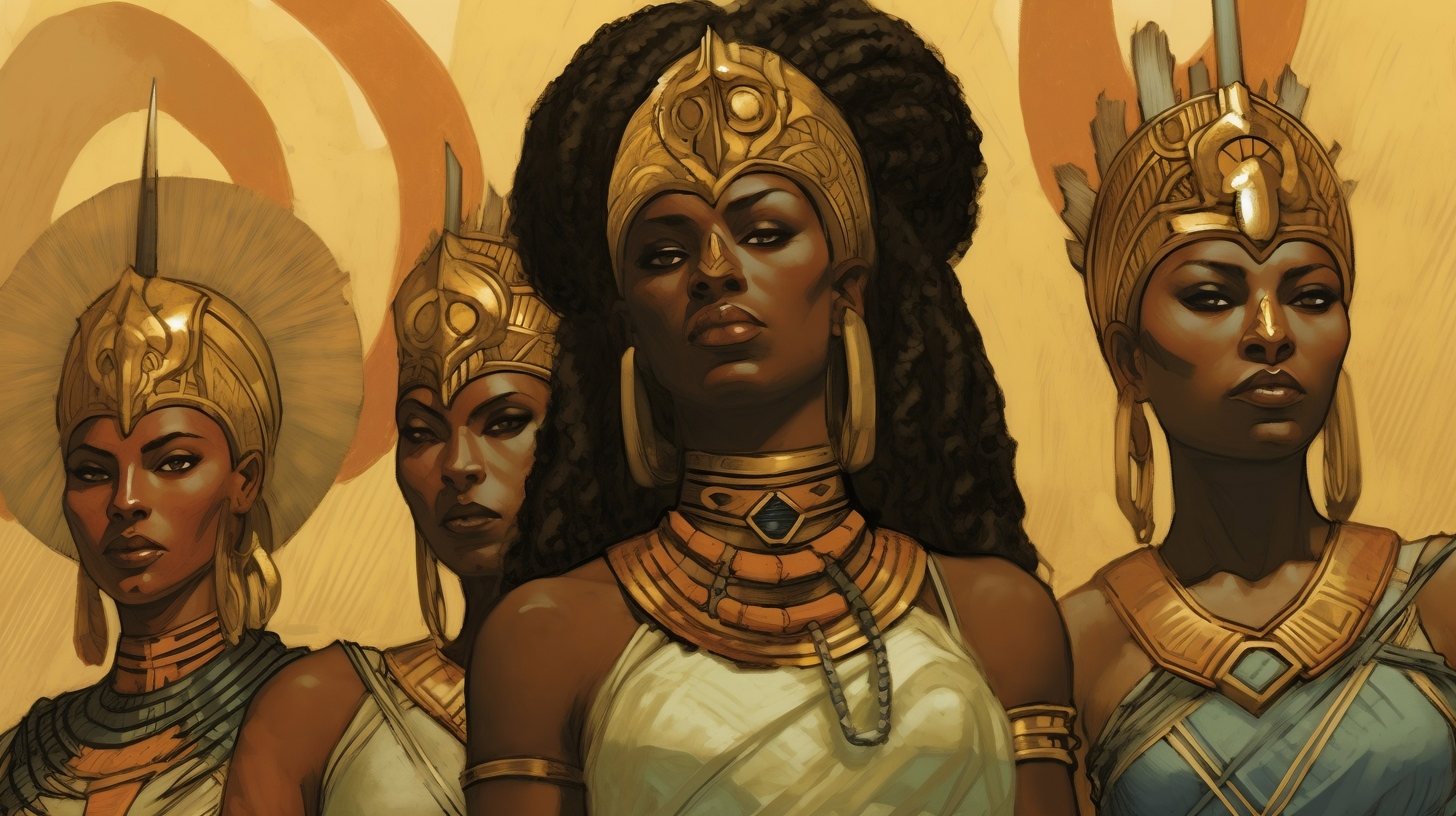 Nubian Queens of Kush
