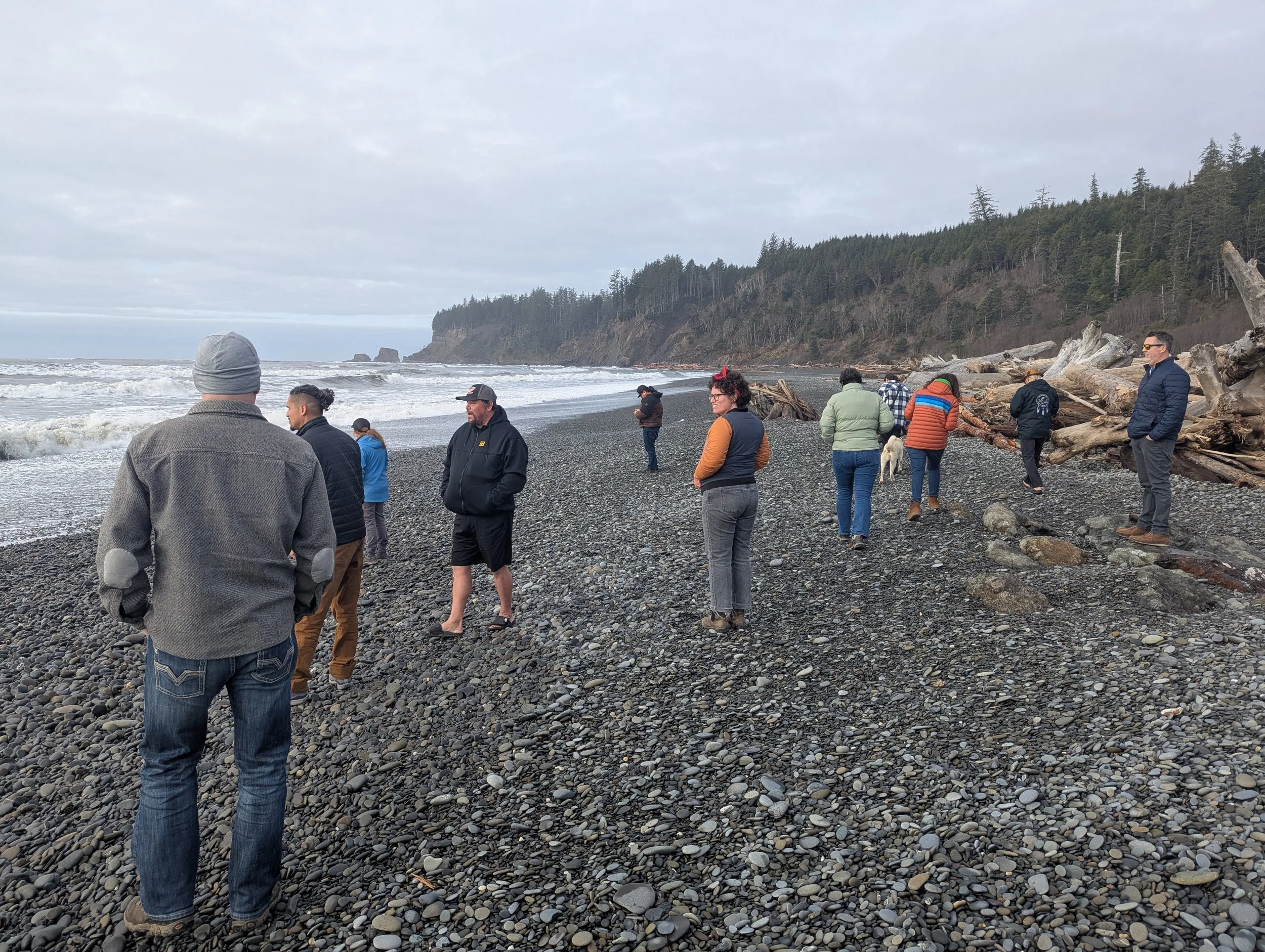 Field trip during the Tribal Summit