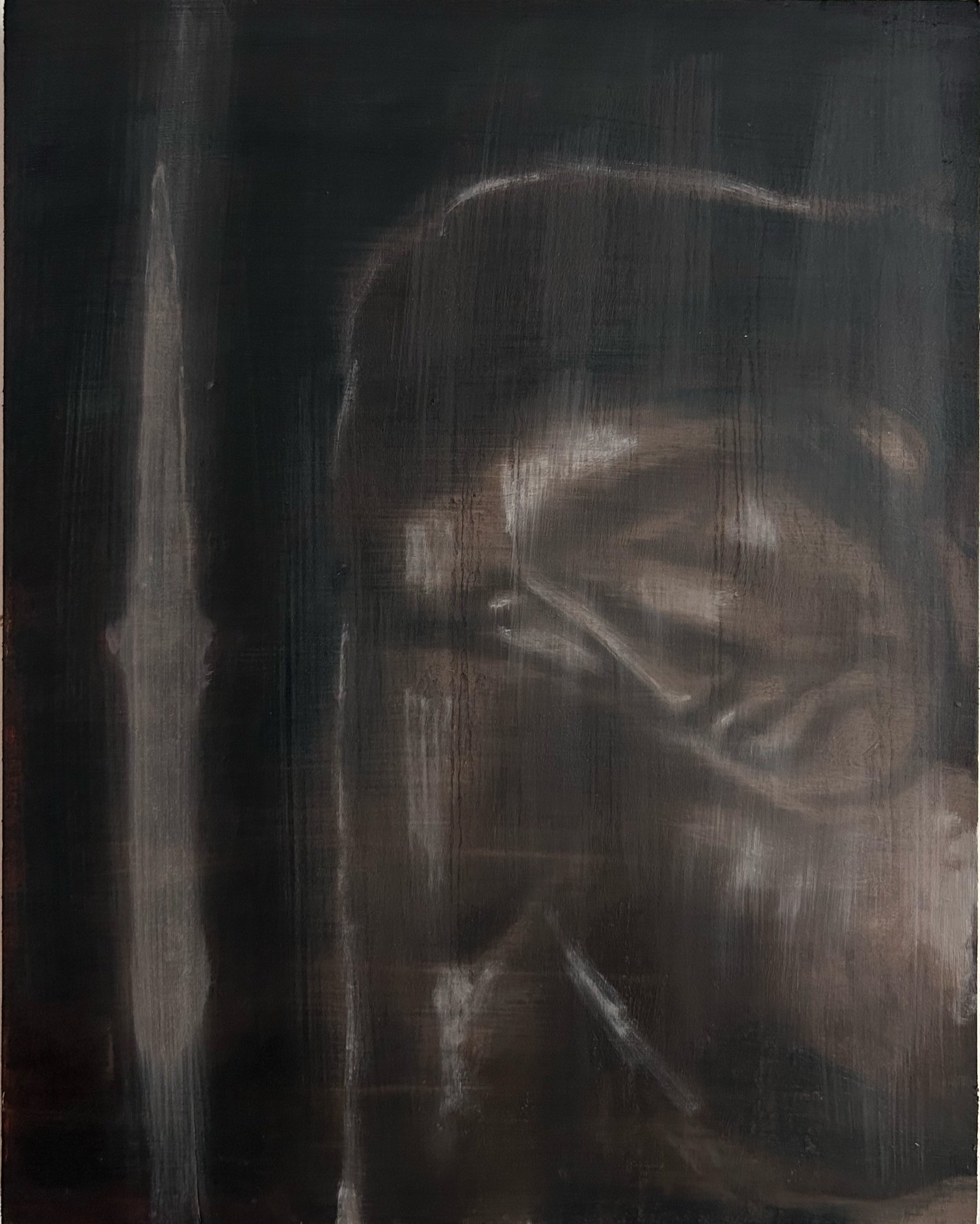 “C’mon, Not Like You Used To”
Oil on Wood Panel
14”x11”