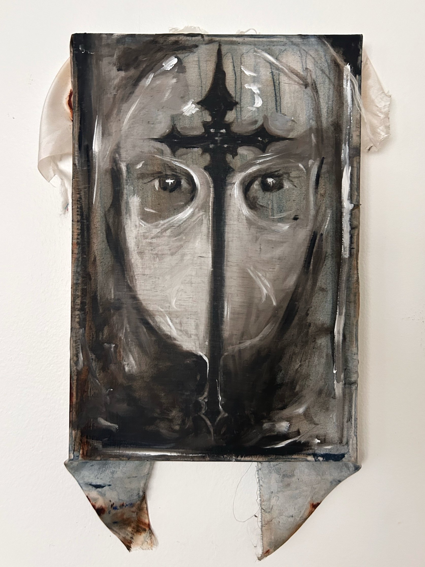 “You Thought Of It, I Think”
Oil on Stretched Silk
12”x8”