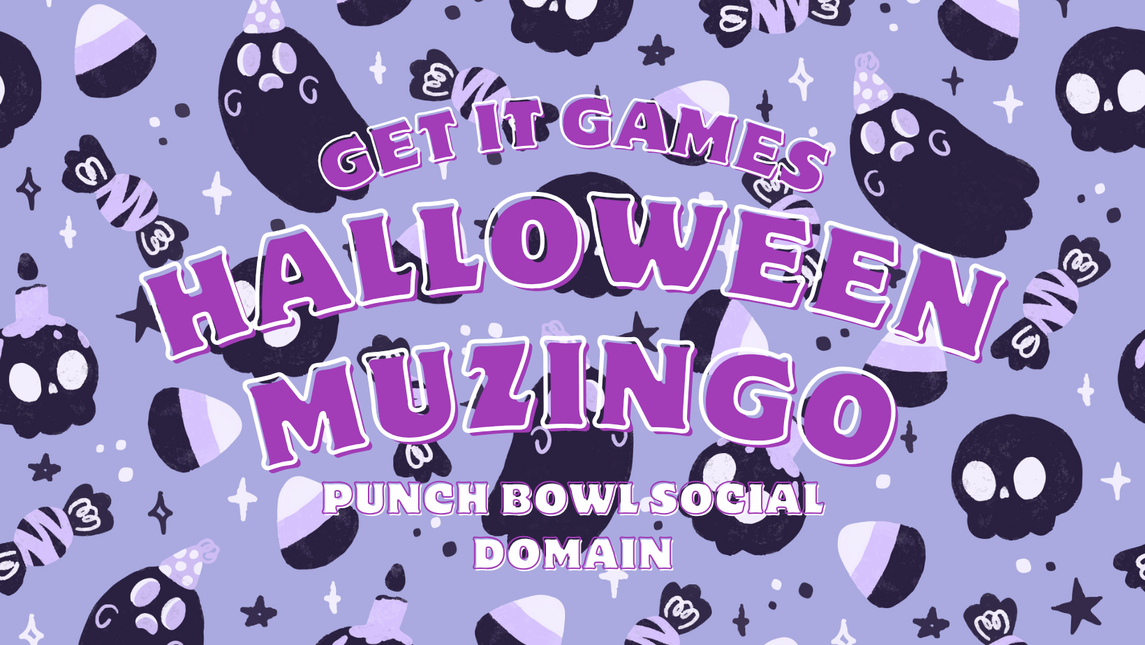 Halloween Muzingo (Music + Bingo)