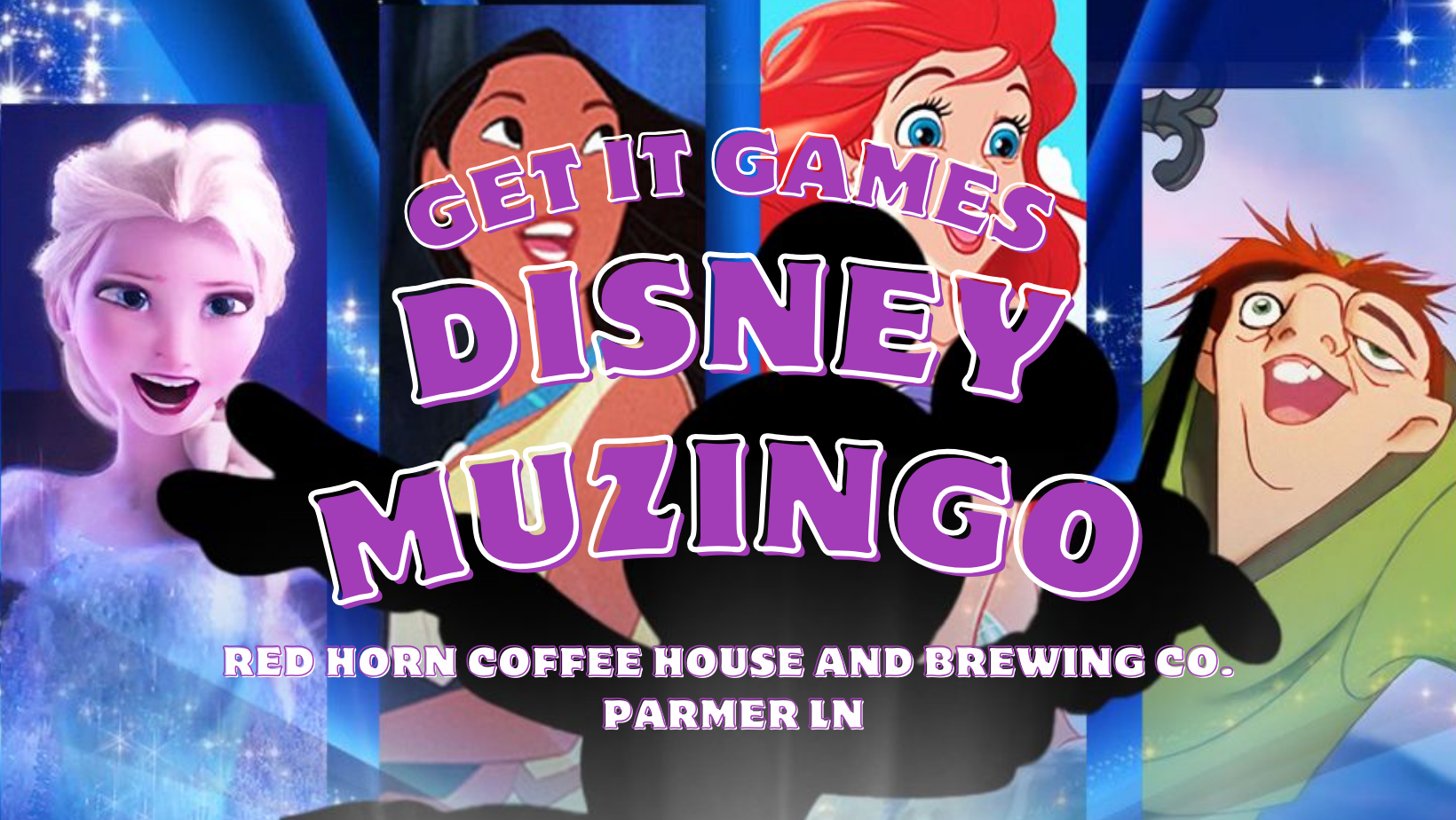 Disney Muzingo (Music + Bingo)