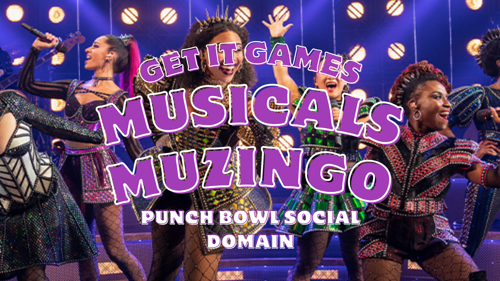 Musicals Muzingo (Music + Bingo)