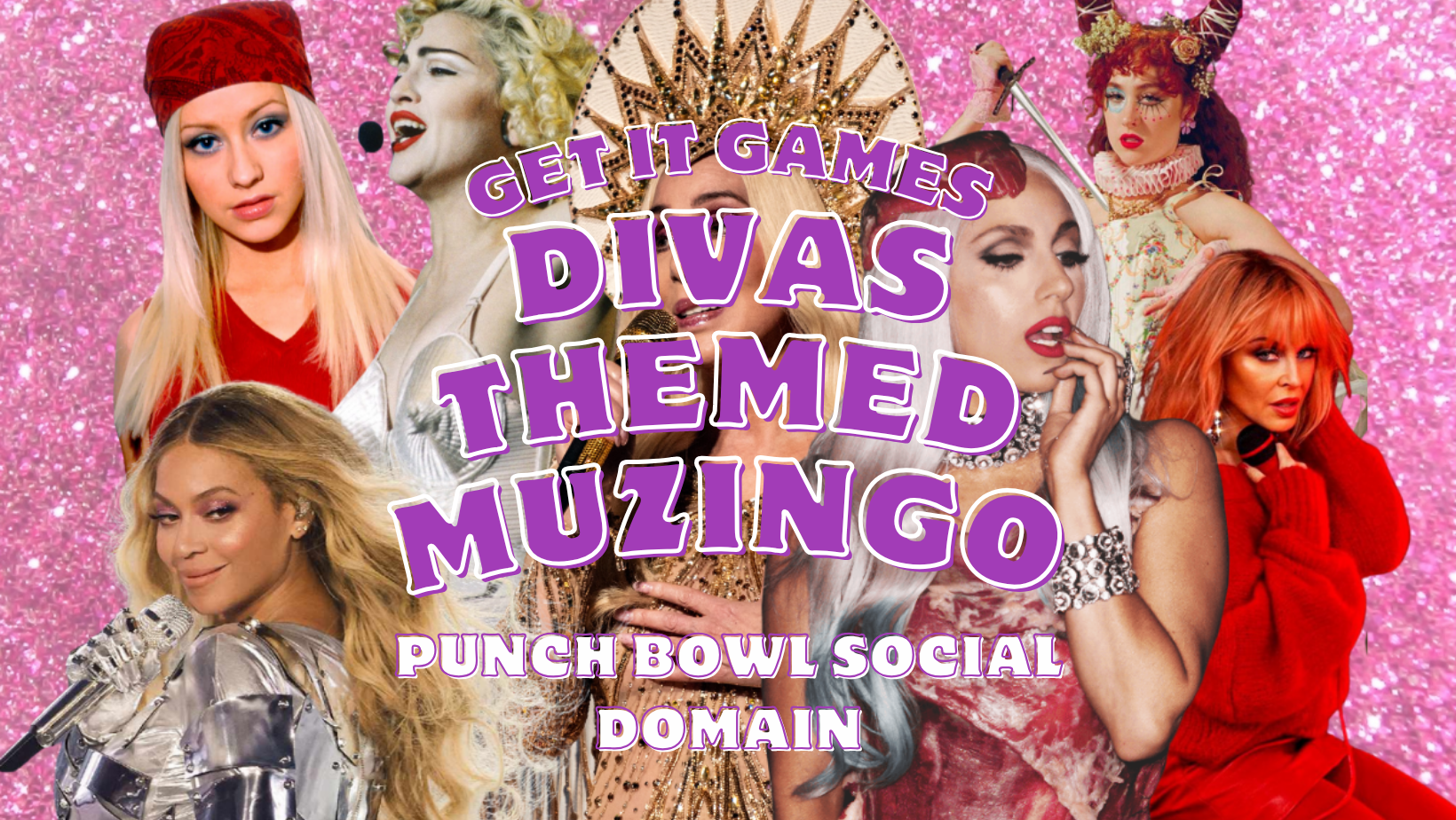 Divas Themed Muzingo (Music + Bingo)