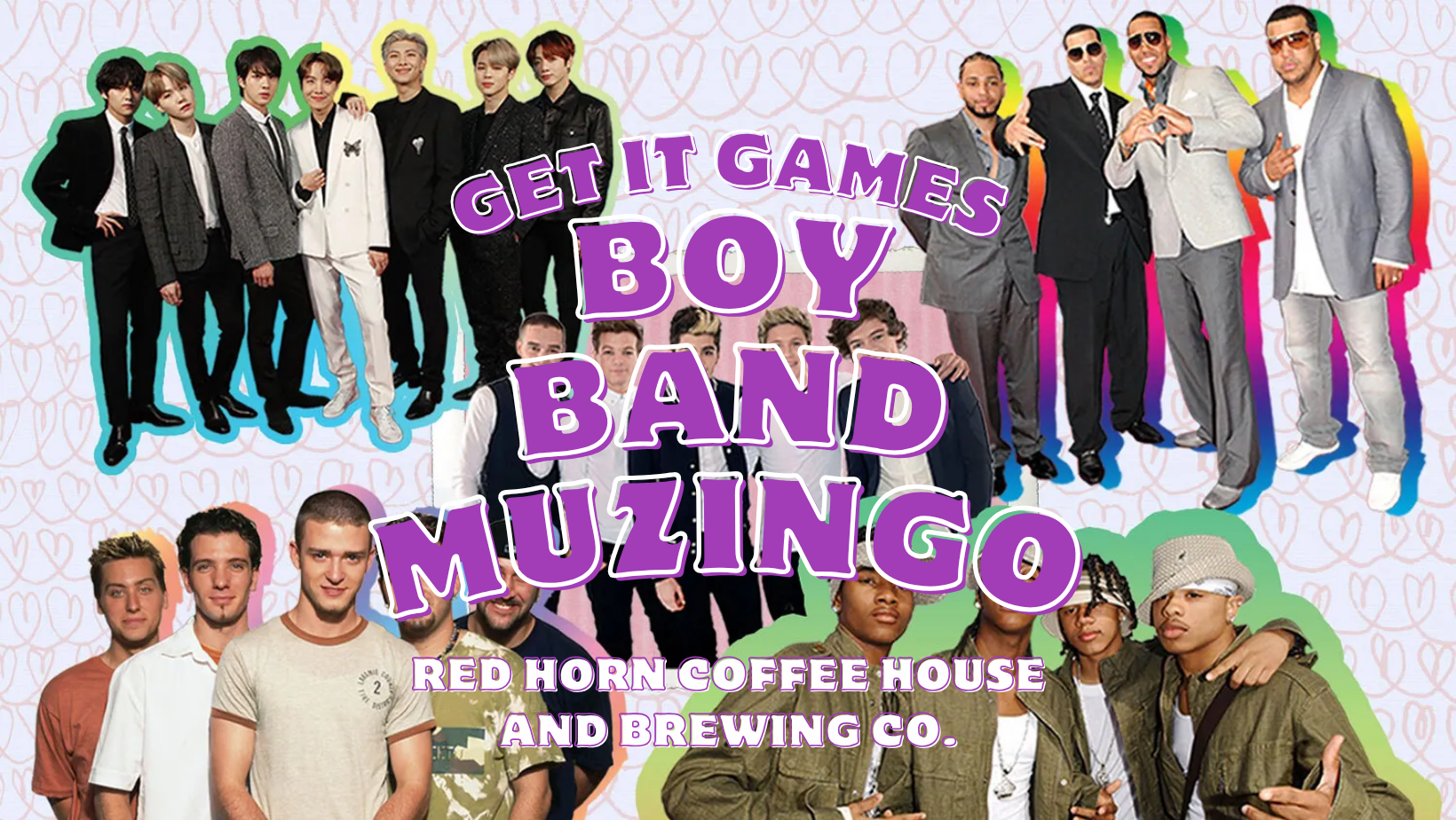 Boy Band Muzingo (Music + Bingo)
