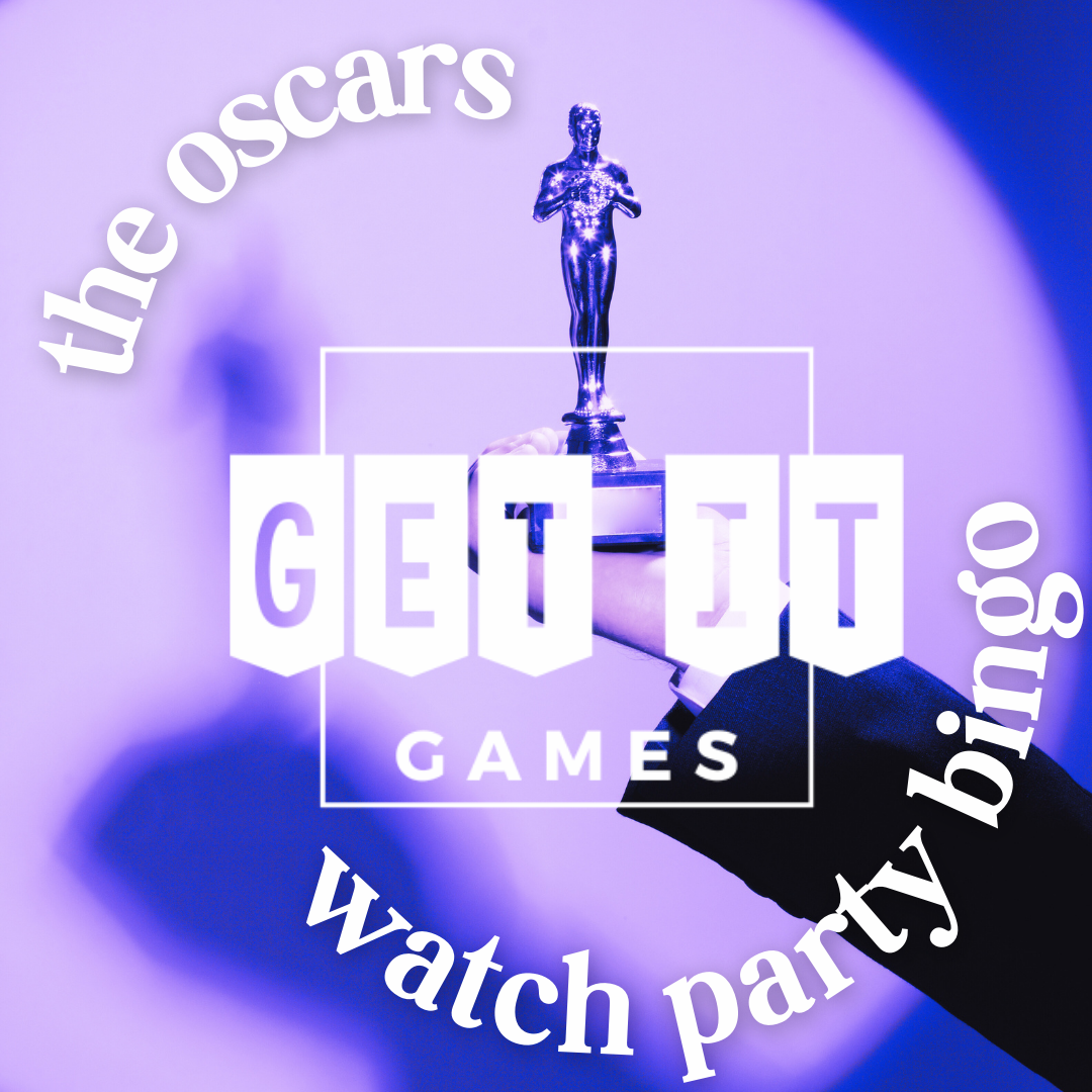 The Oscars Watch Party BINGO Game