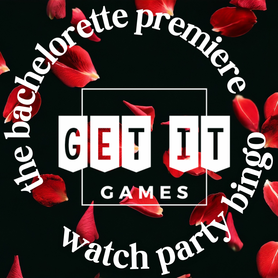The Bachelorette Premiere Watch Party BINGO Game