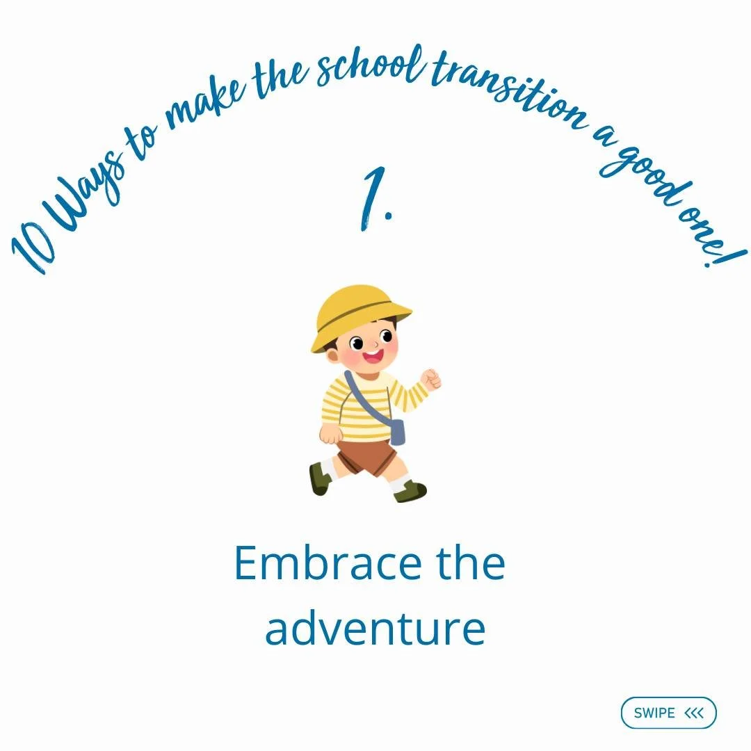 ✨ Getting Ready for School the Right Way! 🎒👩&zwj;🏫🏫

Feeling those first-day-of-school jitters? It's okay, first day jitters are normal. Here are 10 great ways to make the first day of school or the first day of a new school a good transition. Fo