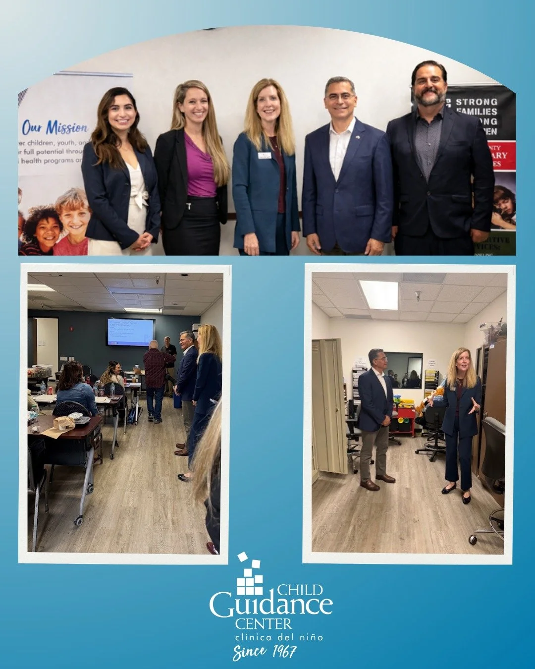 We were honored to welcome a visit yesterday from Former United States Health Secretary Xavier Becerra @becerraforgovernor  to Child Guidance Center for a tour and conversation about the critical role of community mental health. 

It was a meaningful