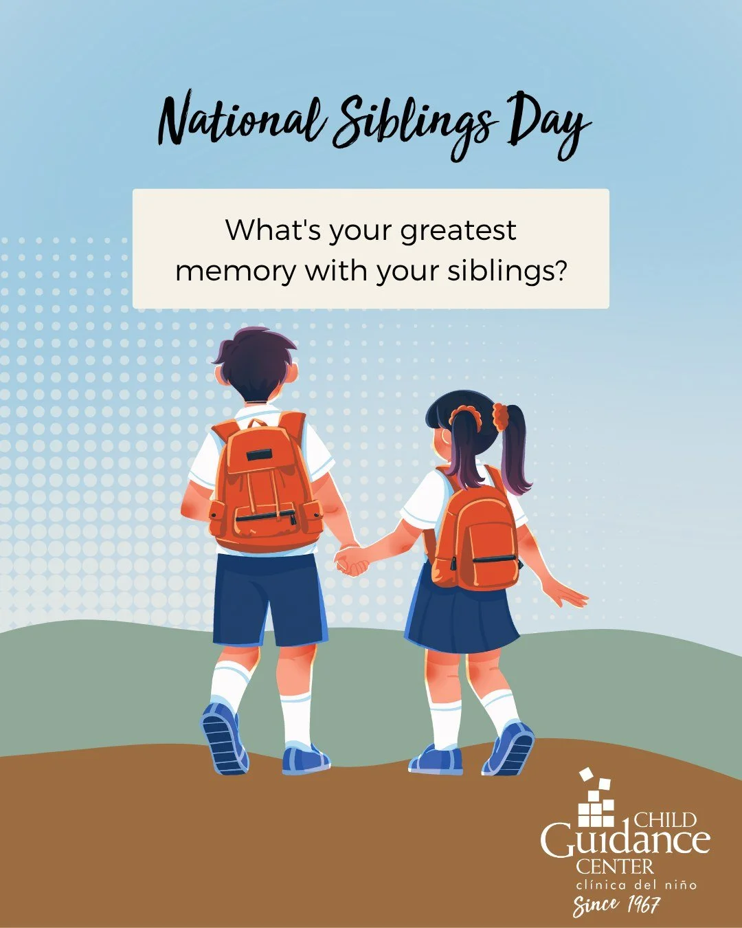 💜 National Siblings Day💜

Siblings are often our first friends, our built-in support system, and sometimes the ones who know us best. But like any relationship, sibling dynamics can be complex and that&rsquo;s okay.

This Siblings Day, we encourage