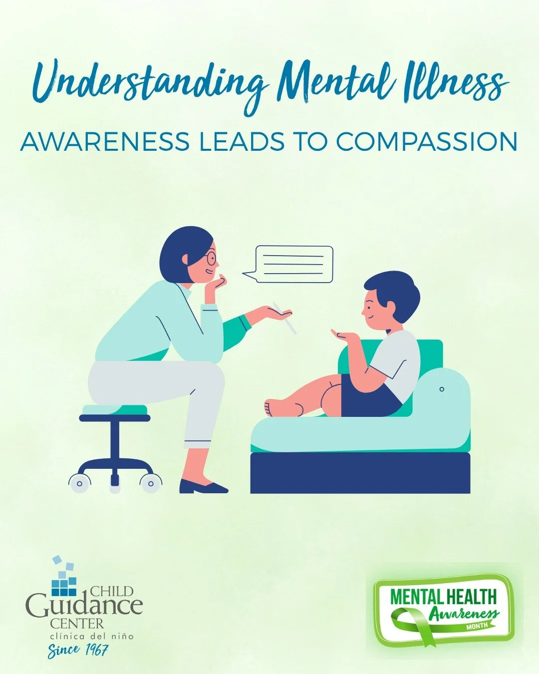 Awareness is where it begins... but compassion is what changes everything. 💚
This Mental Health Awareness Month, we&rsquo;re reminding our community that understanding mental health isn&rsquo;t just about knowing the signs or statistics. It&rsquo;s 