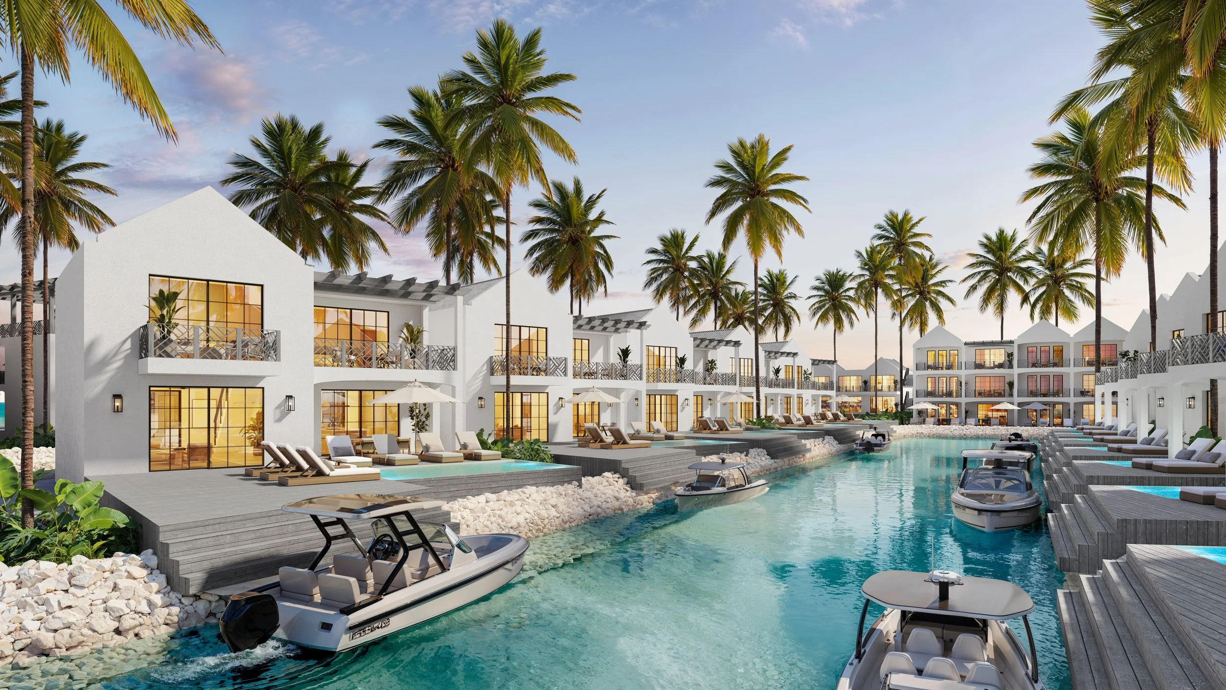 Modern coastal architecture