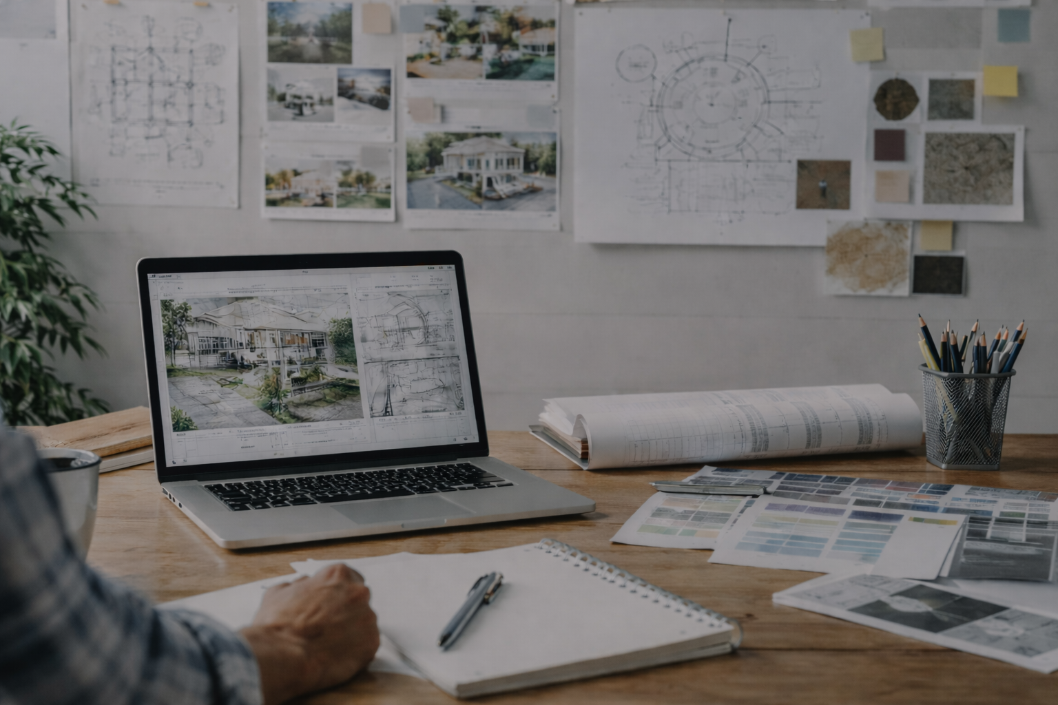 Architectural design brief meeting for luxury villa and resort project in Belize