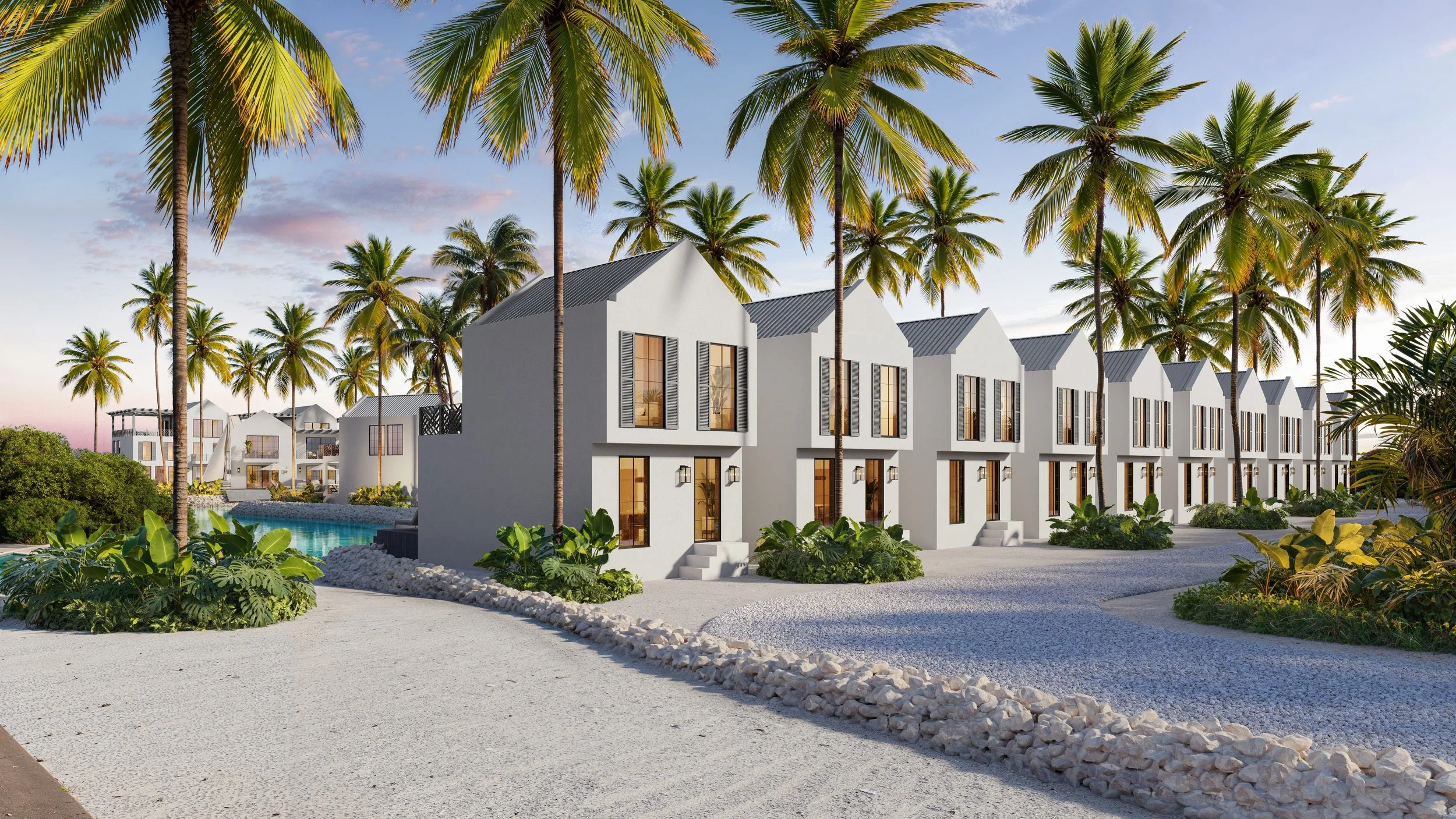 Contemporary resort design