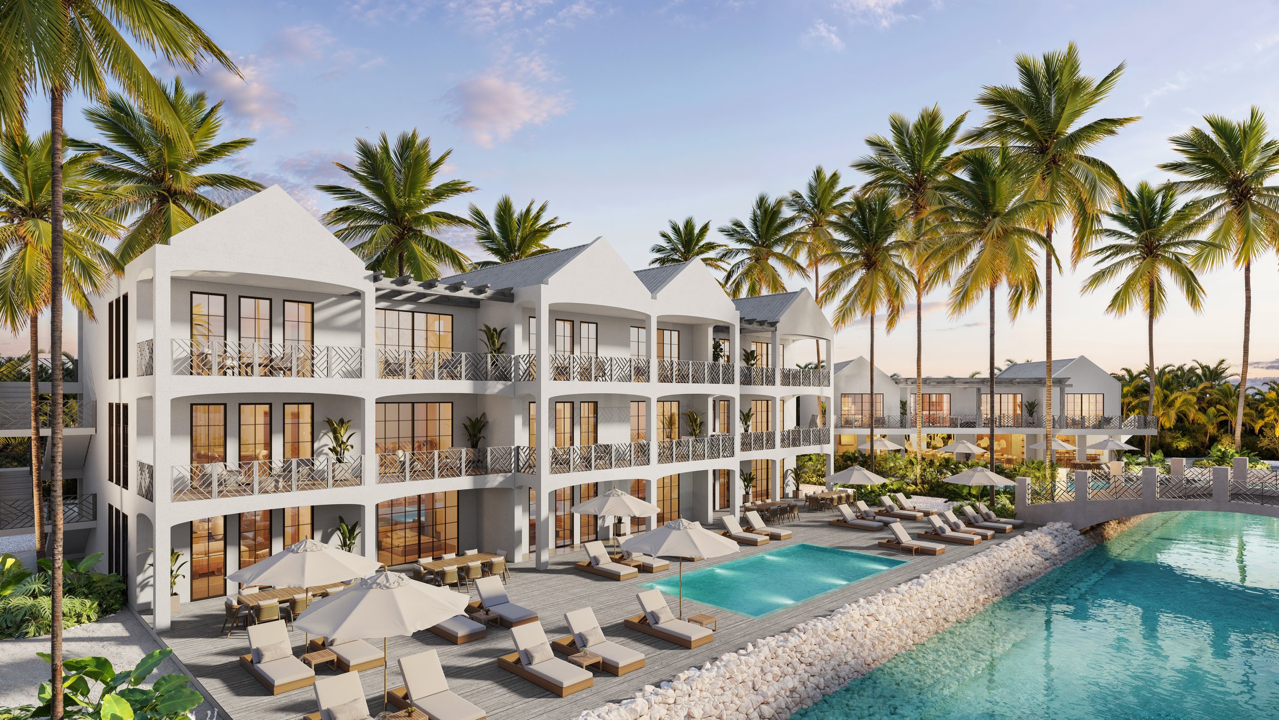 Luxury development exterior Belize